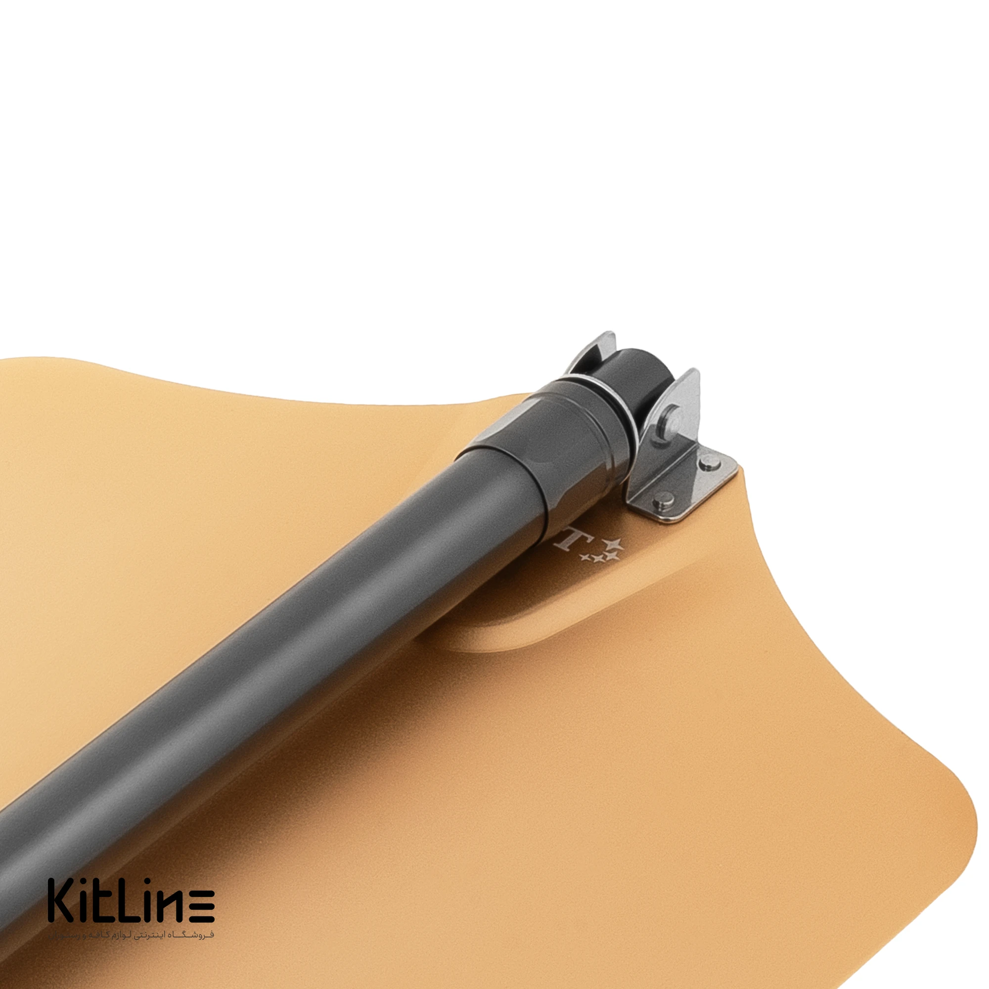 پارو پیتزا آلومینیومی مستطیل طلایی کف ۳۰ دسته تلسکوپی ۱۲۰ سانتی بست - تصویر 3