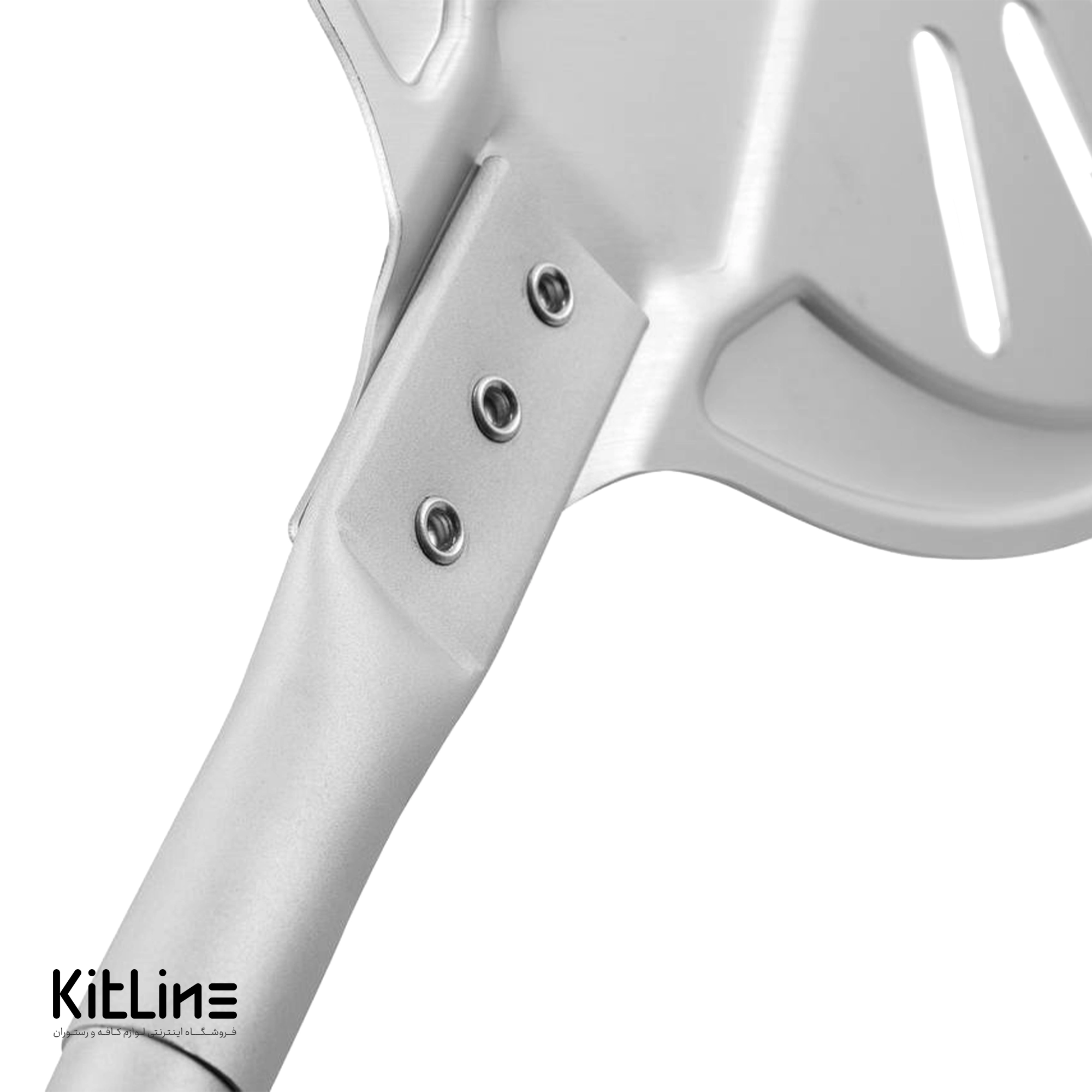 پارو پیتزا پانچ آلومینیومی گرد کف ۲۳، دسته تلسکوپی ۹۵ سانتیمتری بست (BEST) - تصویر 7