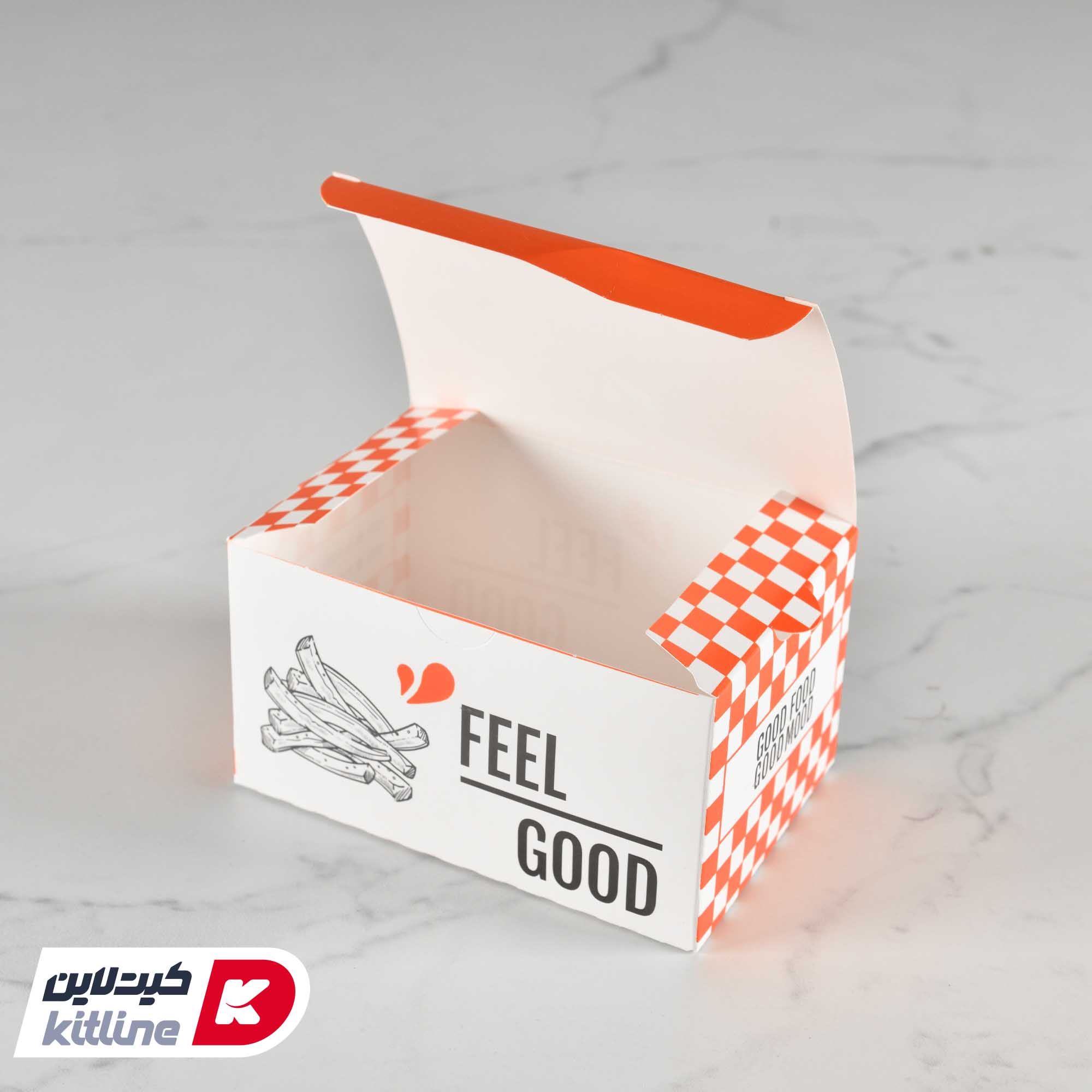 جعبه سیب زمینی یکبار مصرف کاغذی ایندربرد ۸.۵×۱۲.۵ سانتیمتری (کارتن ۱۱۰۰ عددی) - تصویر 3