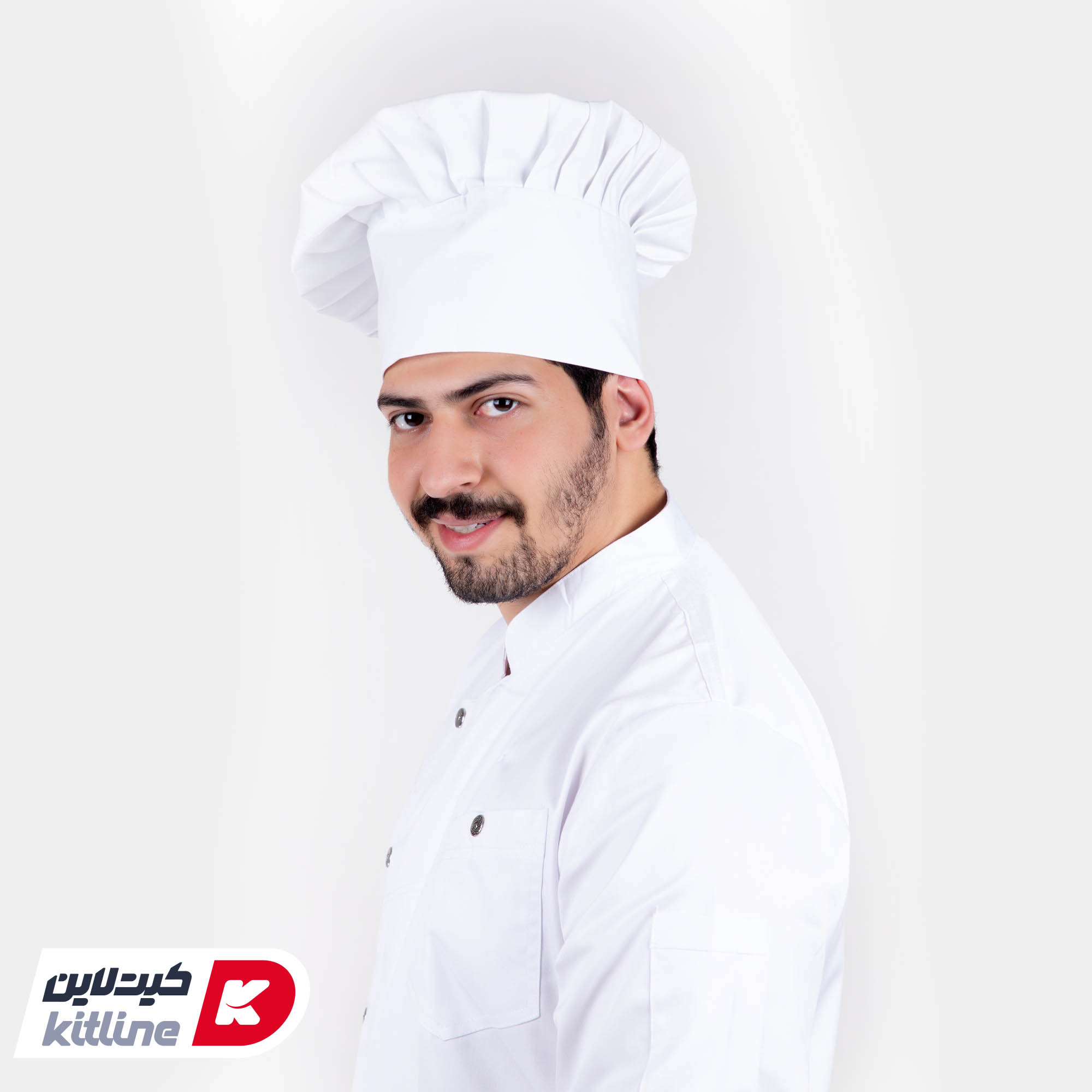 کلاه سر آشپز سفید - تصویر 6