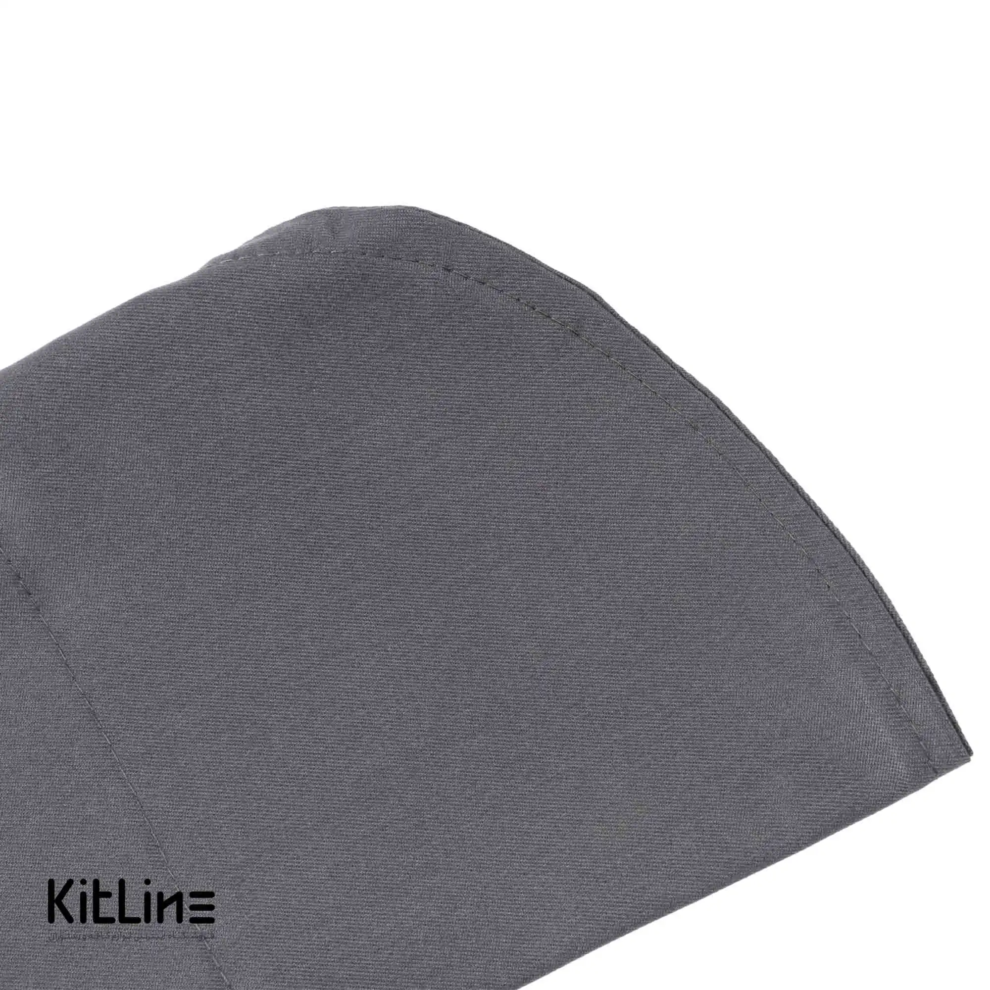 روپوش سرآشپز آستین بلند با دکمه جداشو طوسی پوشاکو - تصویر 3