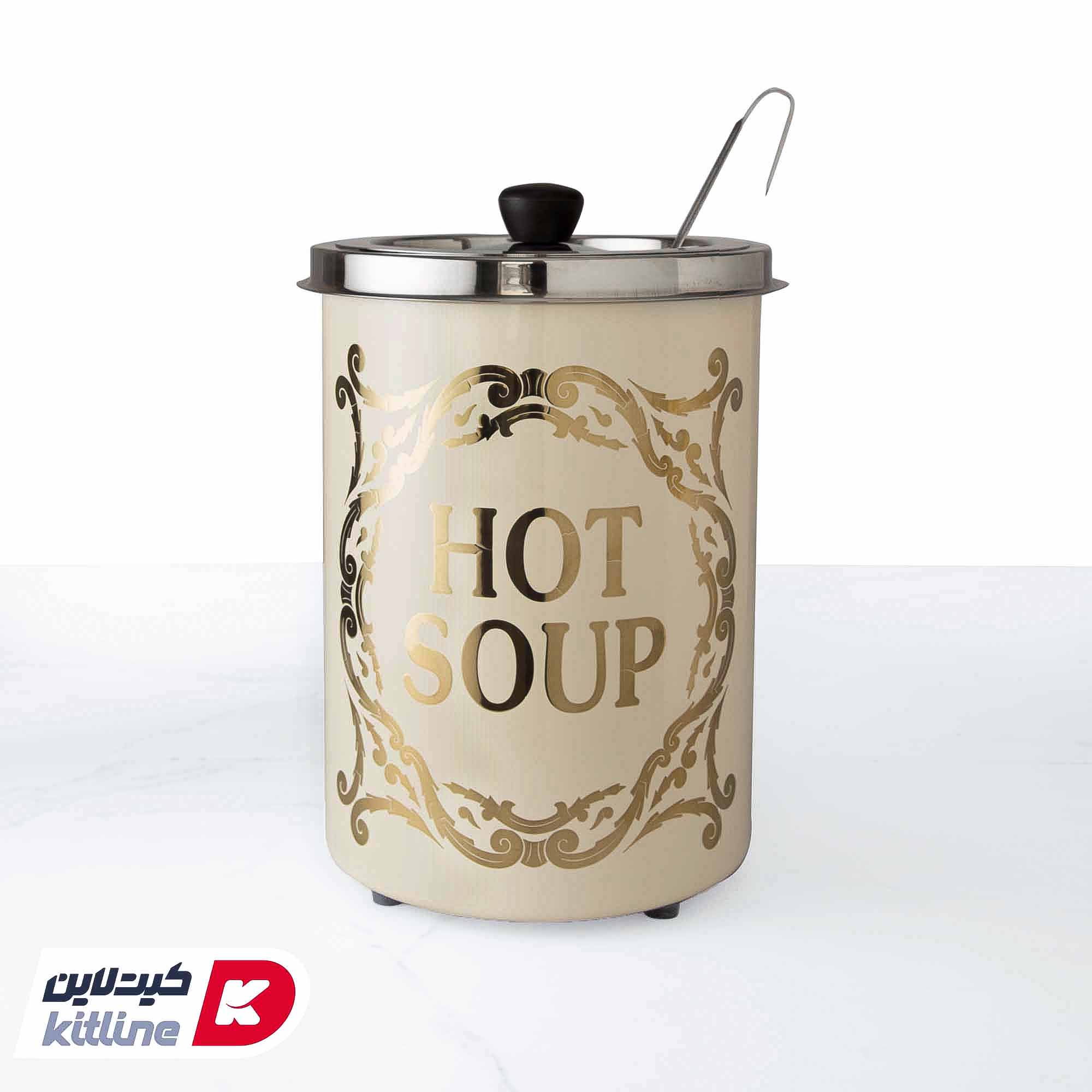 سوپ وارمر ۵ لیتری کرم Victorian