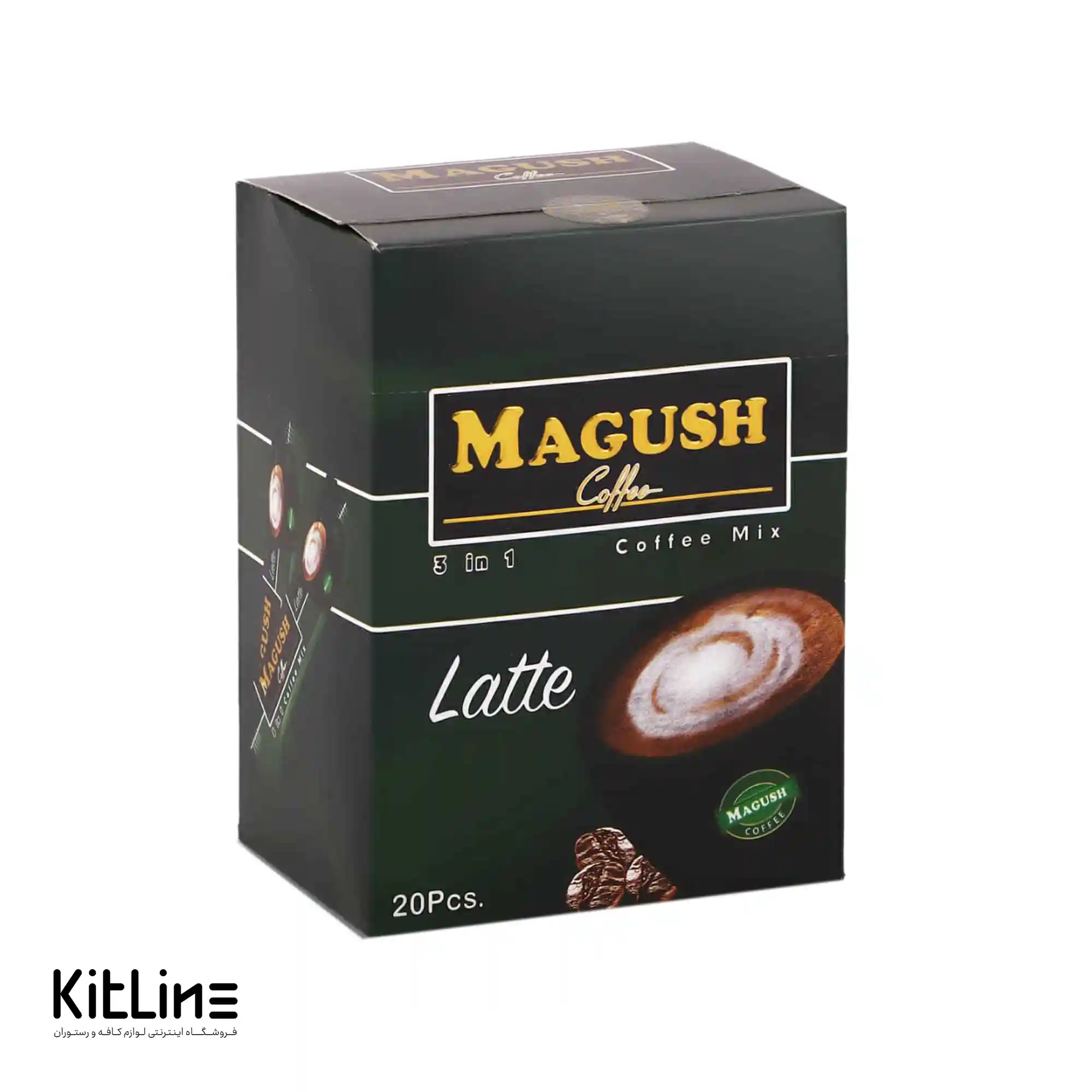 قهوه فوری لاته ماگوش (بسته ۲۰ عددی)