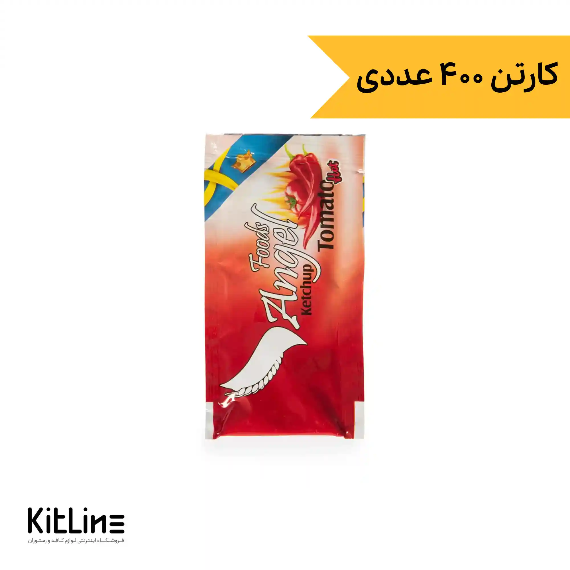 سس کچاپ تند تک نفره آنجل ۲۰ گرمی (کارتن ۴۰۰ عددی)