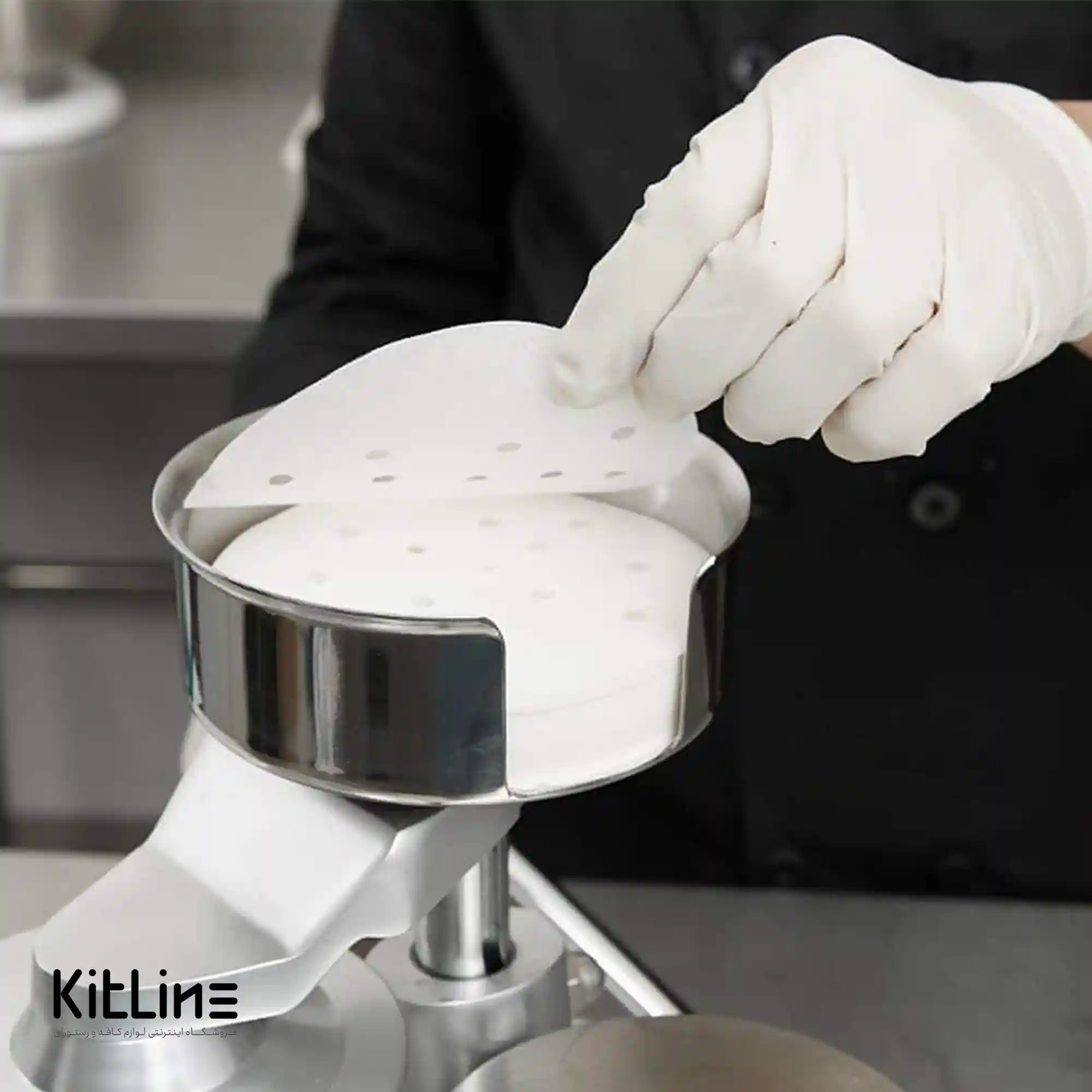 کاغذ همبرگر گرد سوراخ دار ۱۵ سانتیمتری (کارتن ۵۰۰ عددی) - تصویر 4