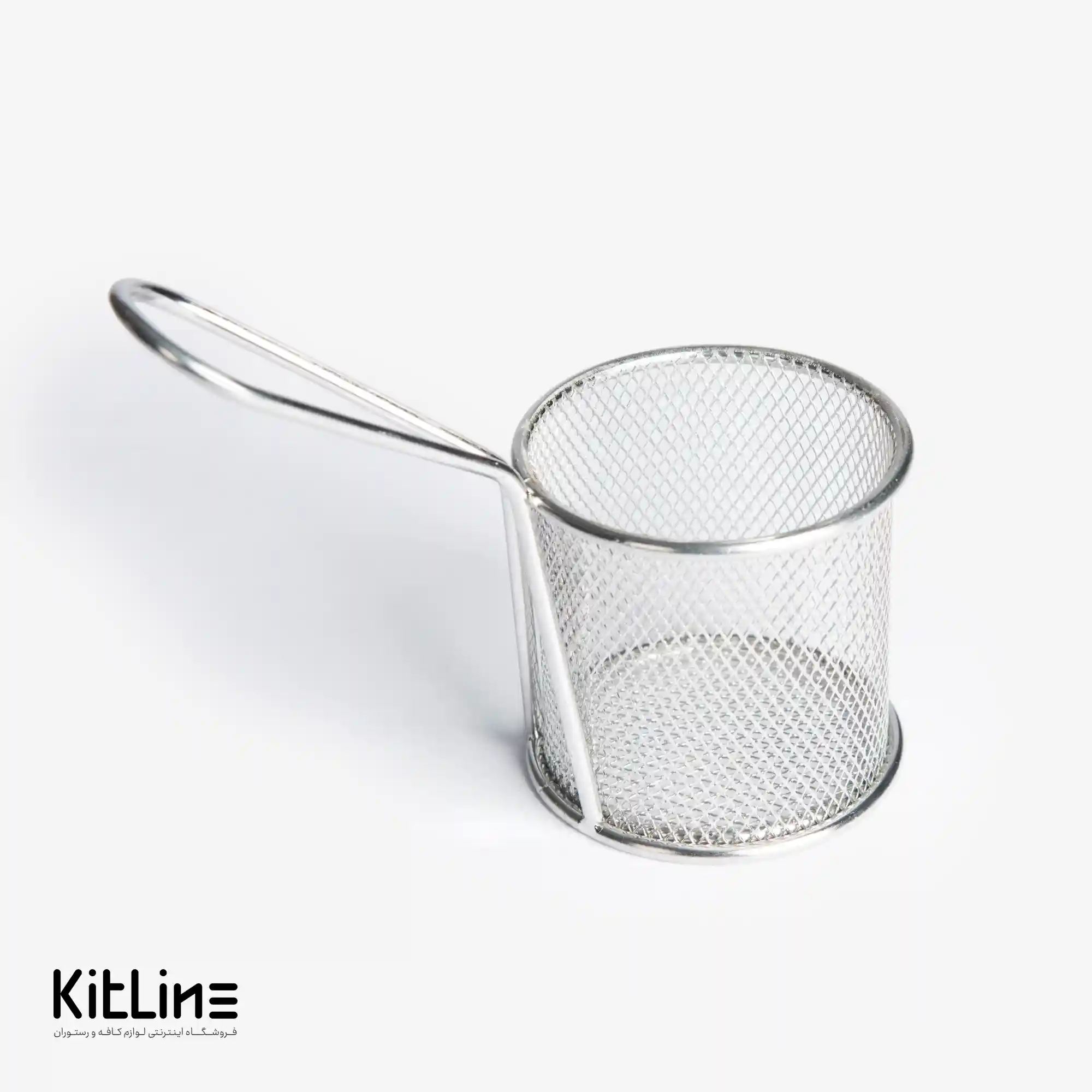 تخته سرو ۲۰×۴۸ سانتیمتری چوبی راکتی همراه با سبد سرو استیل - تصویر 4