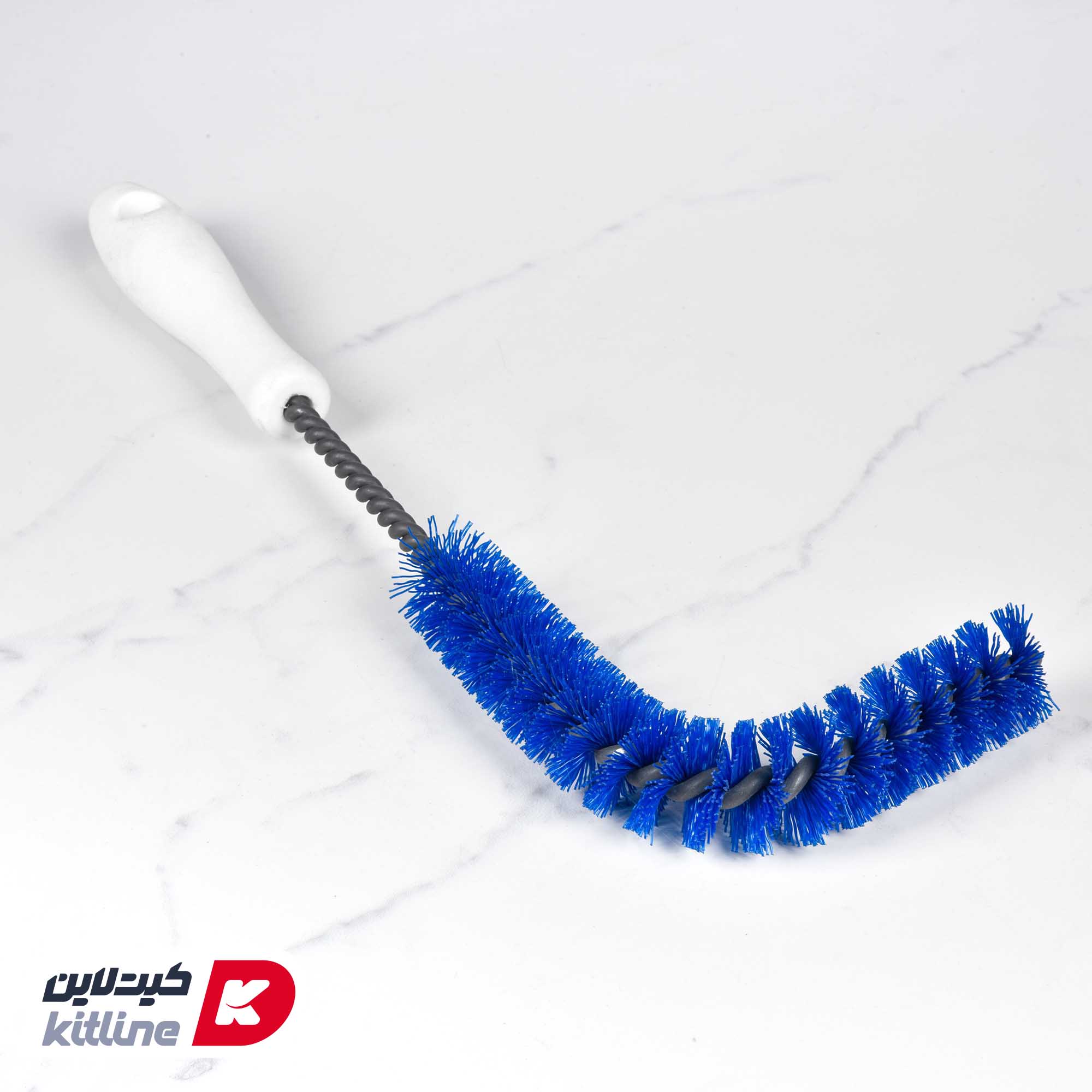 فرچه سر کج دسته پلاستیکی ۳۰ سانتیمتری آبی کارلایز (Carlise) - تصویر 3