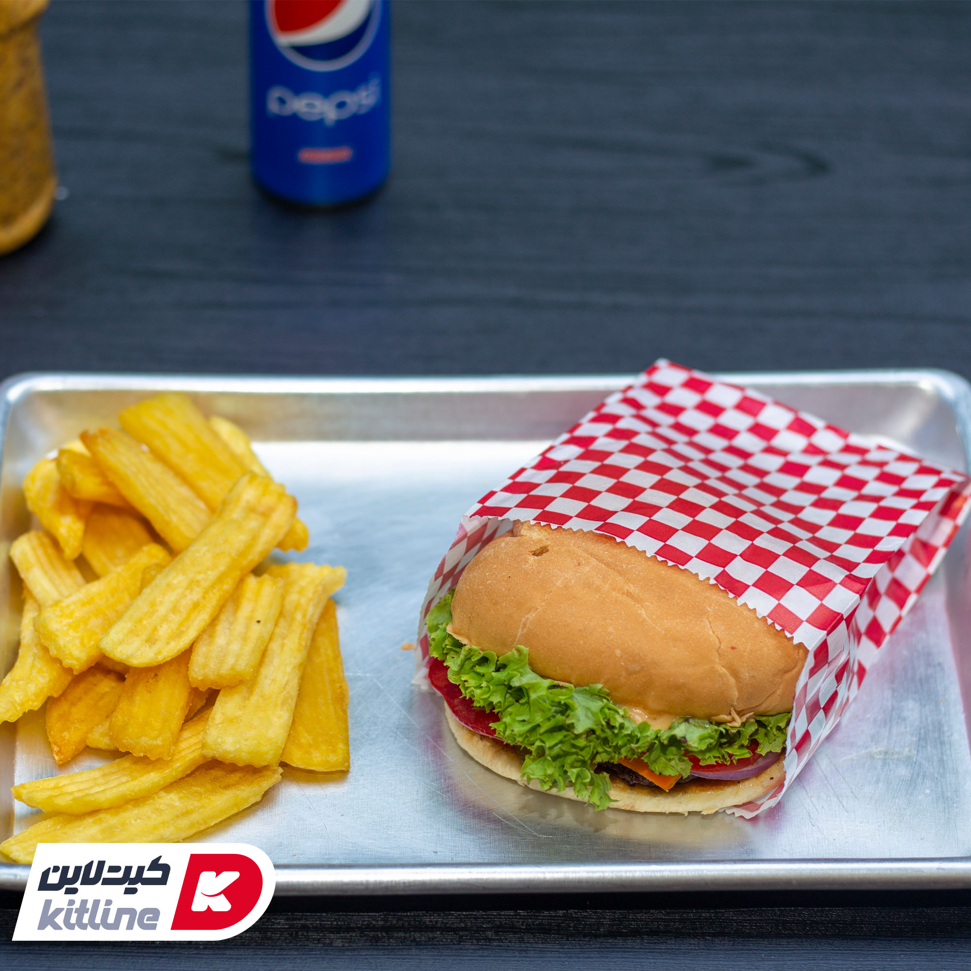 پاکت همبرگر یکبار مصرف مومی ۱۲×۱۷سانتیمتری شطرنجی قرمز (کارتن ۳۰۰۰ عددی) - تصویر 7