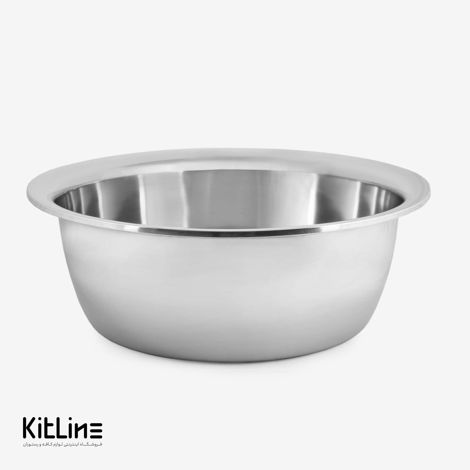 کاسه استیل ۳۸ سانتیمتری