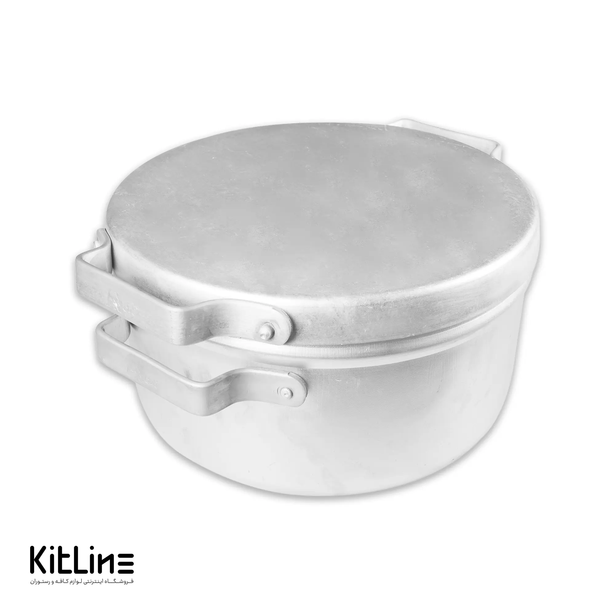 قابلمه آلومینیومی پرسی ۱ من، ۴۱.۵ سانتیمتری - تصویر 4