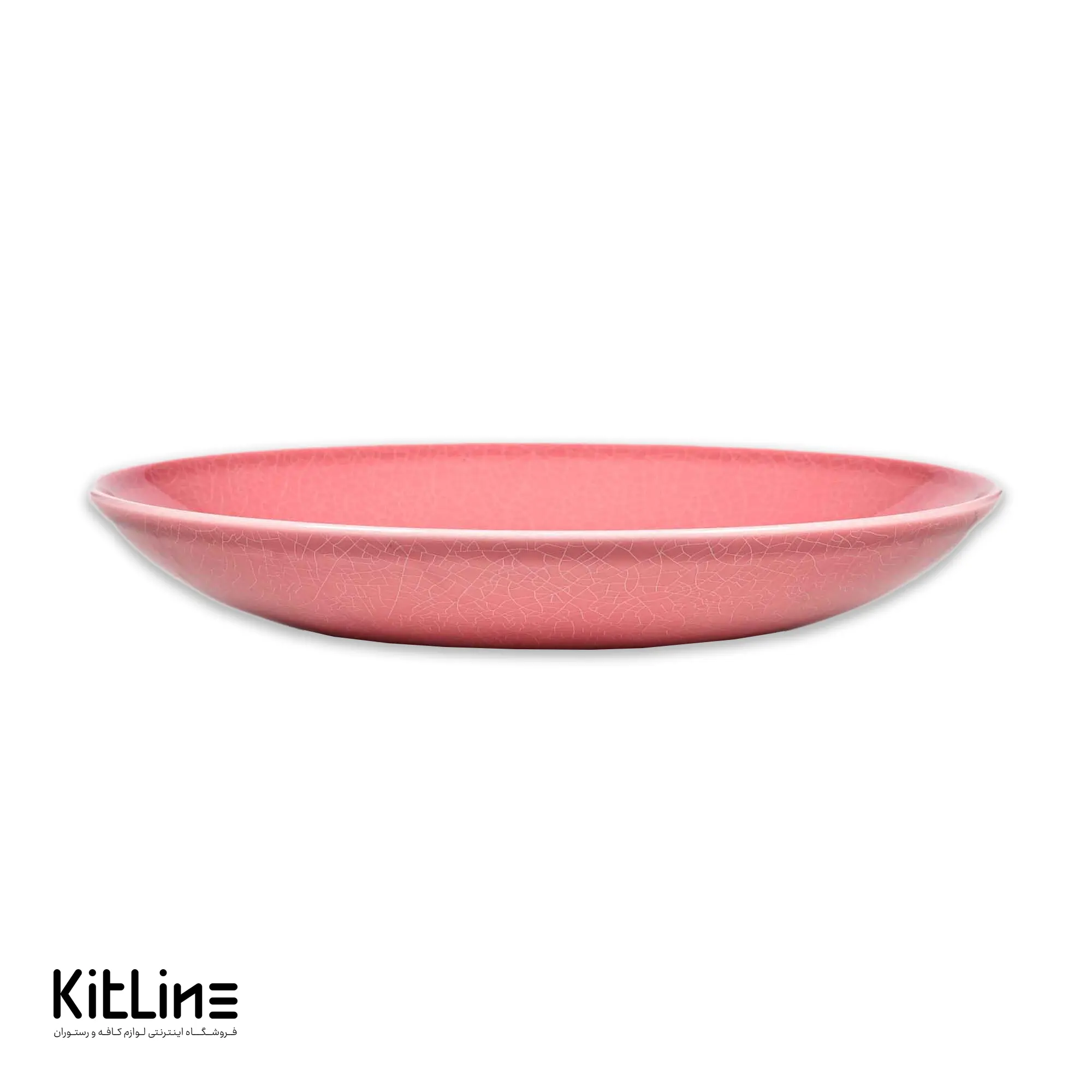 بشقاب گود پرسلین ۲۳ سانتیمتری وینتیج صورتی رک (RAK) - تصویر 4