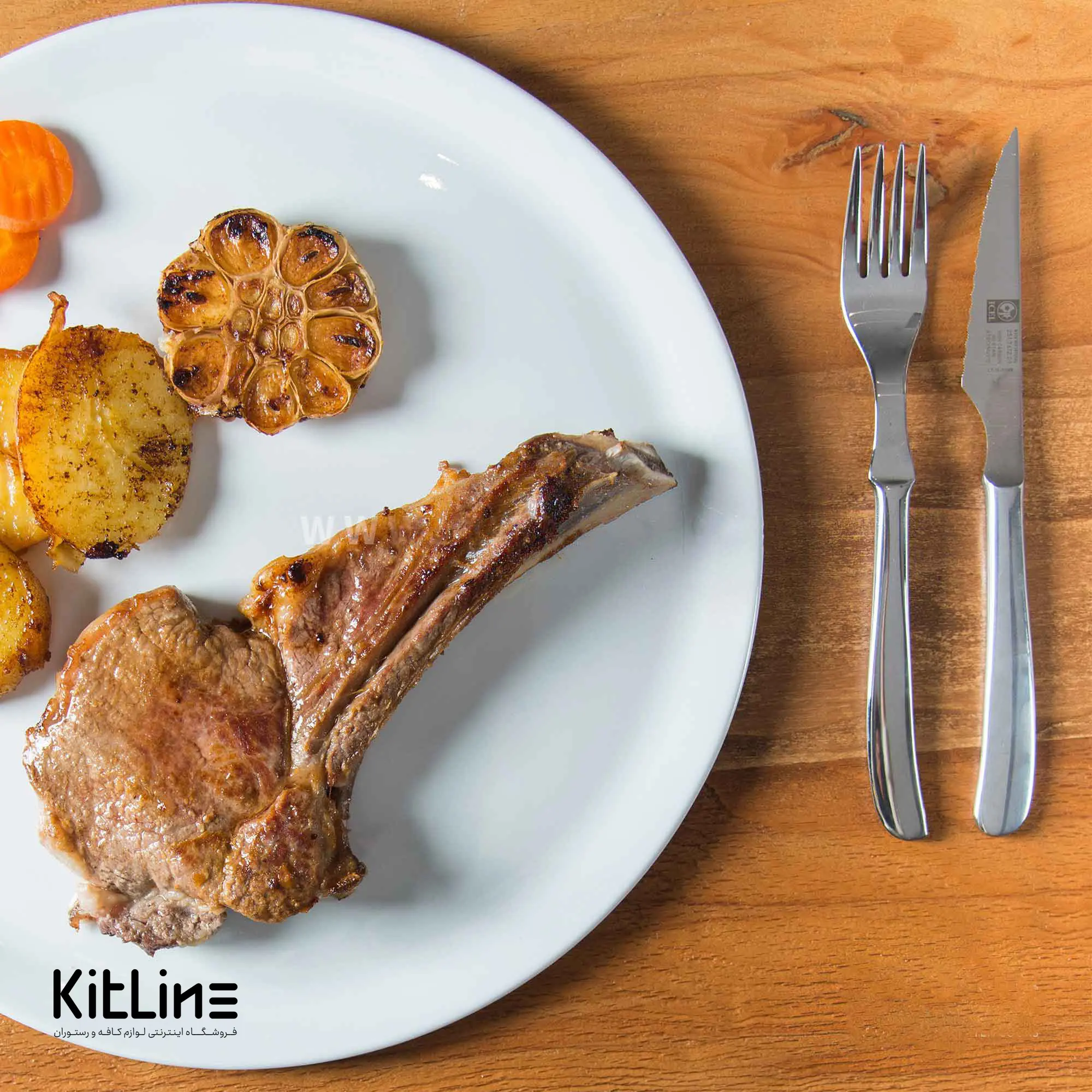 کارد استیک ۶ سانتیمتری ایسل (ست ۶ عددی) - تصویر 4