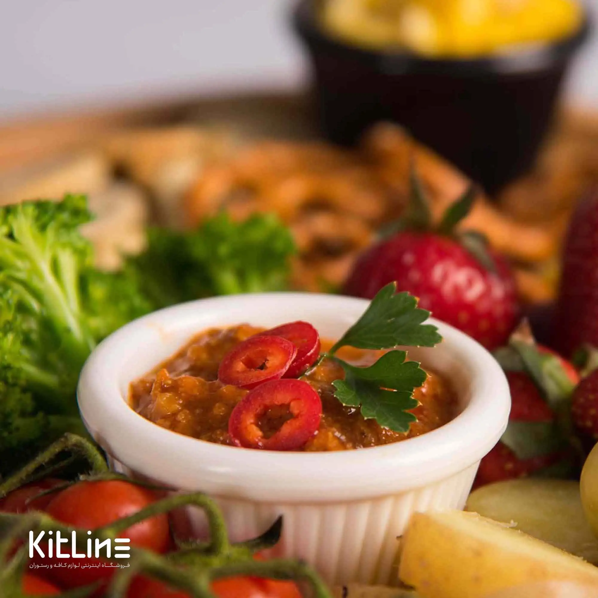 ظرف سس ۶۰ میلیلیتری پلی کربنات سفید به همراه در کیچن تک (کارتن ۳۶ عددی) - تصویر 4