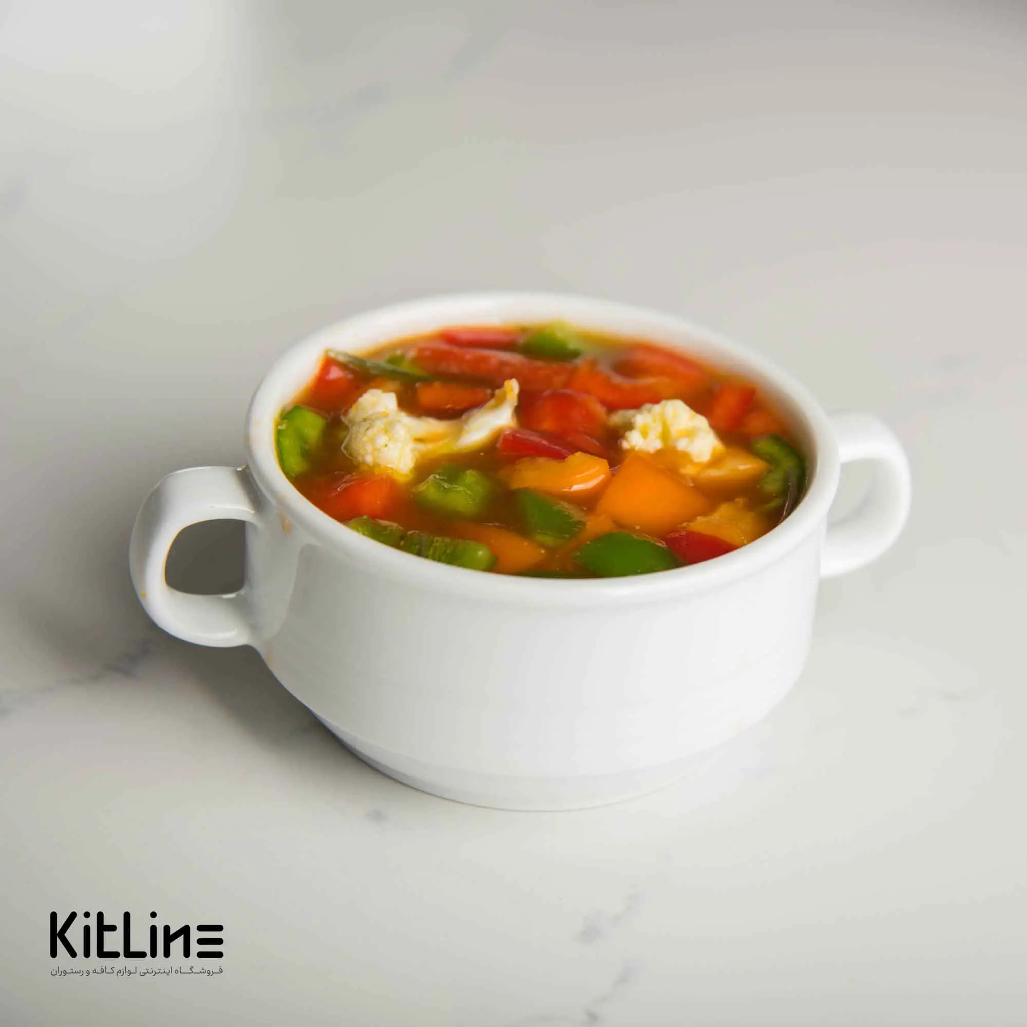 پیاله چینی هتلی ۳۵۰ میلیلیتری زرین - تصویر 4