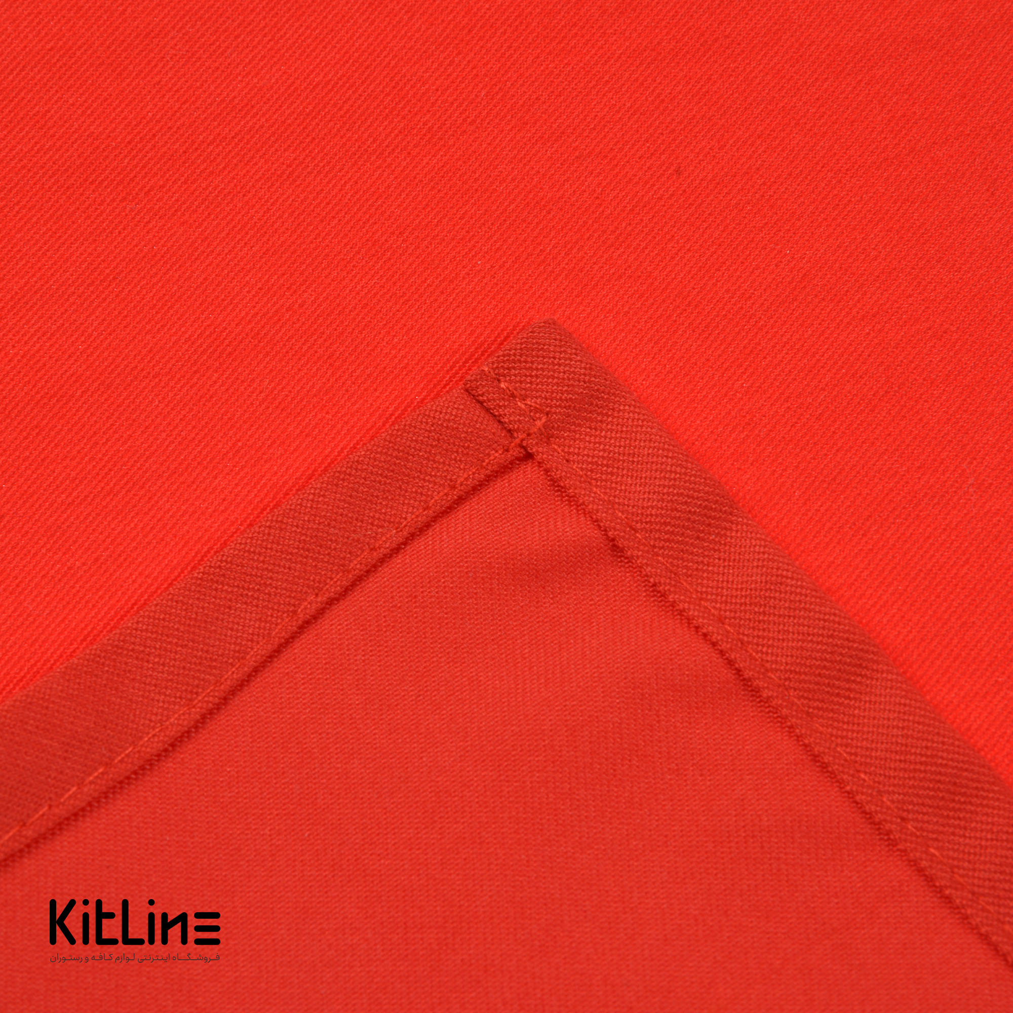 پيشبند کودکان فری سايز رنگ قرمز - تصویر 4