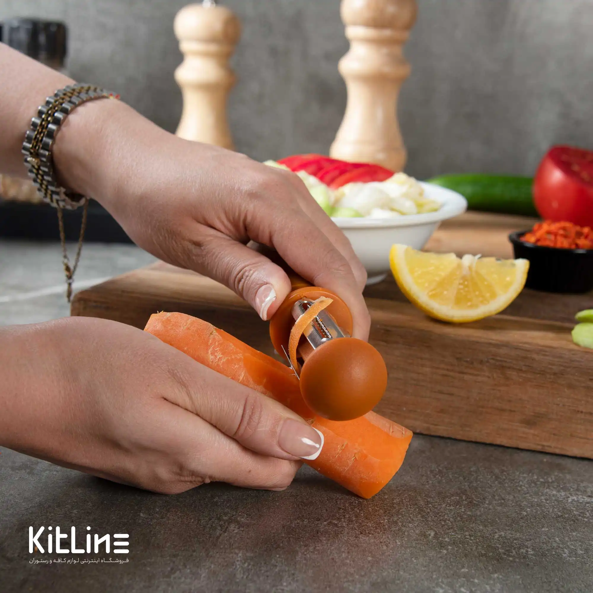 پوست کن ۳ کاره ۱۵ سانتیمتری بداف - تصویر 3