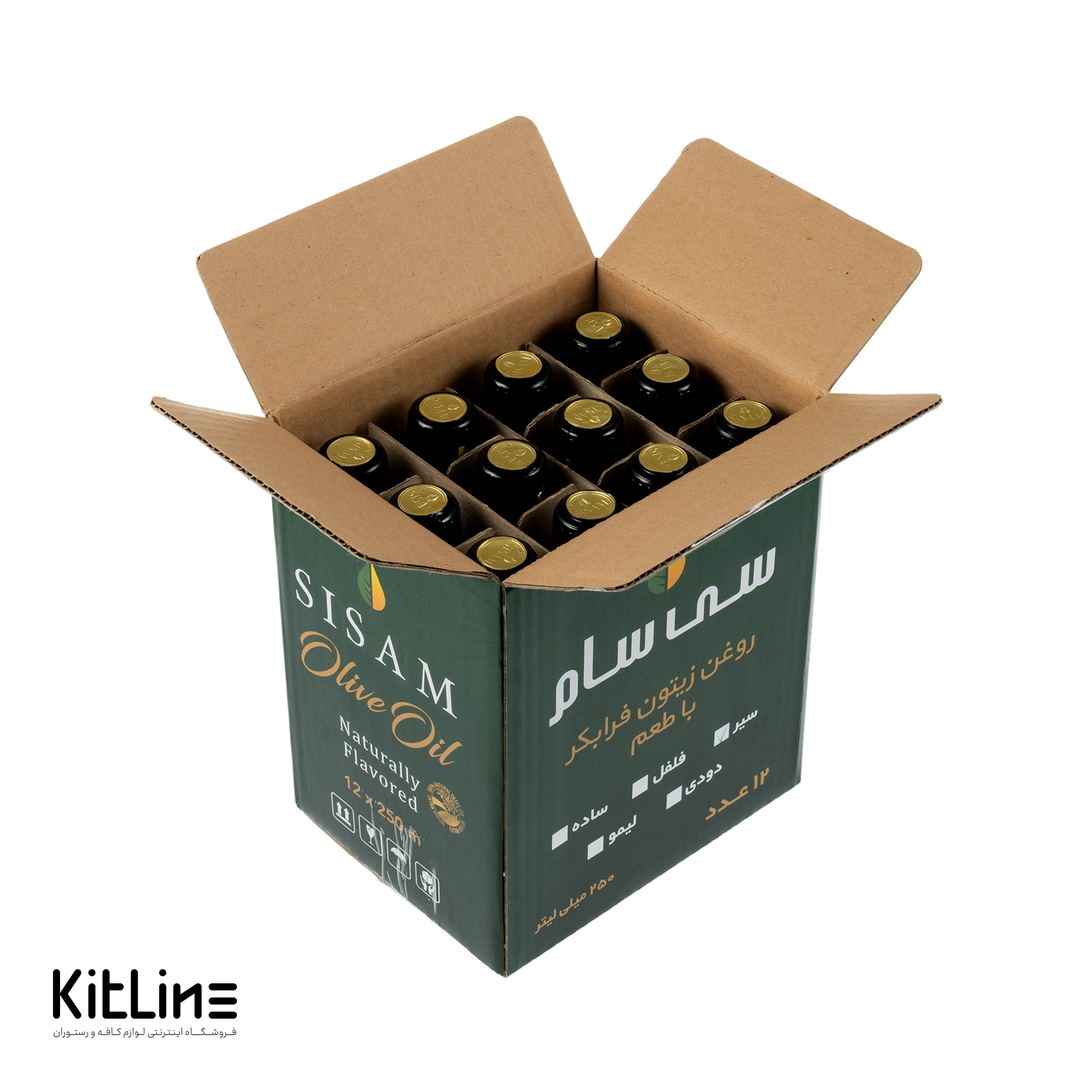 روغن زیتون با طعم سیر سی سام ۲۵۰ میلی لیتری (کارتن ۱۲ عددی) - تصویر 4