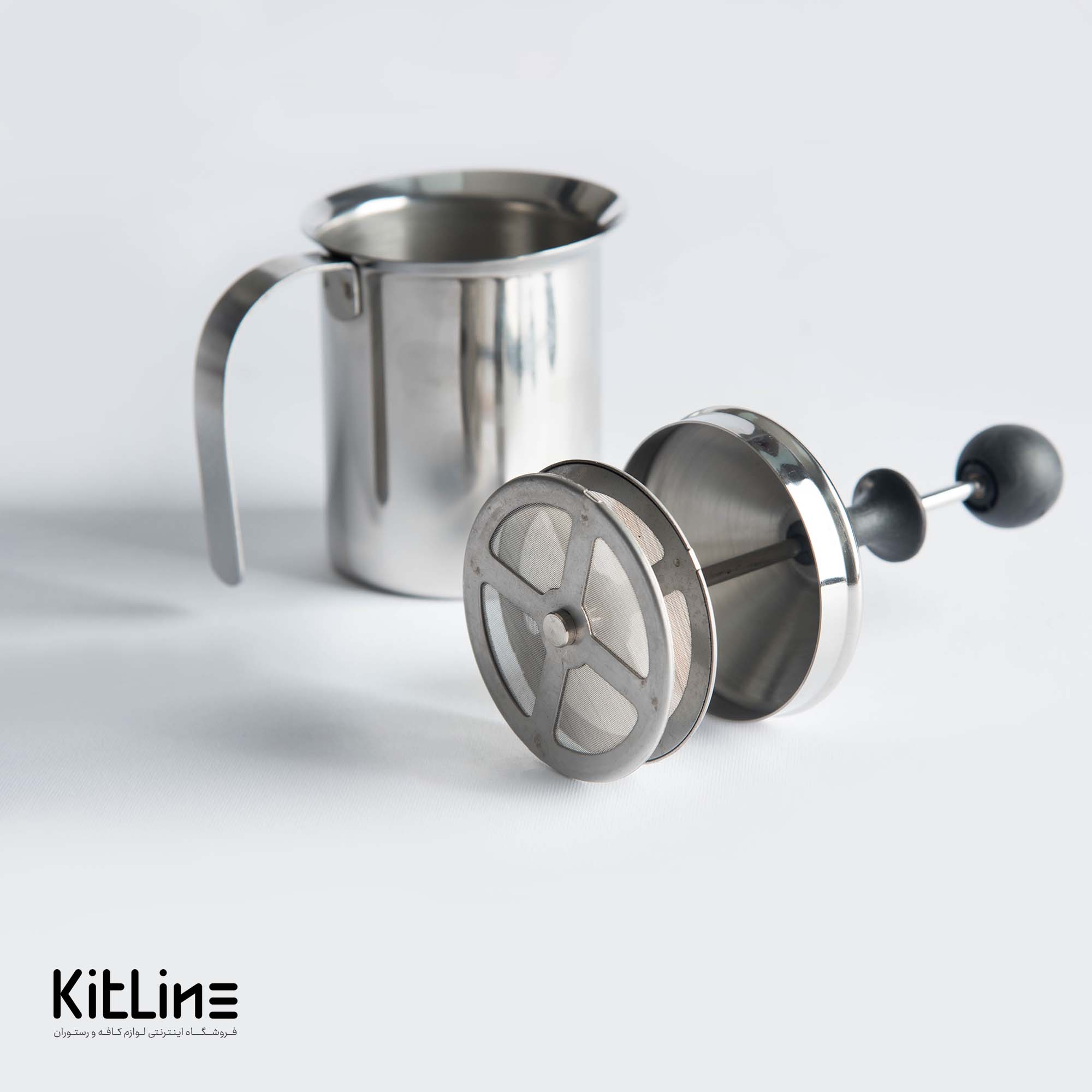 فوم ساز دستی استیل ۲۰۰ میلیلیتری - تصویر 3