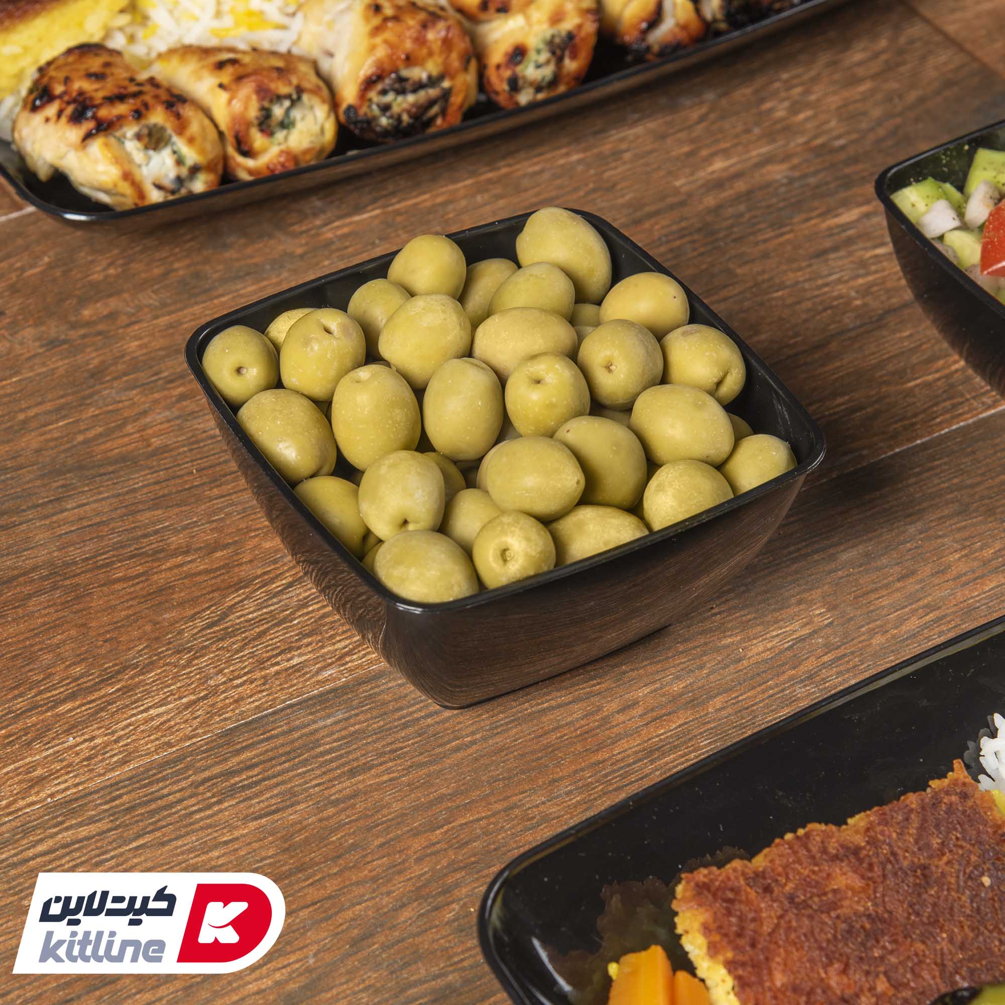 کاسه یکبار مصرف ۵۰۰ میلی لیتری مشکی (کارتن ۲۸۸ عددی) - تصویر 3