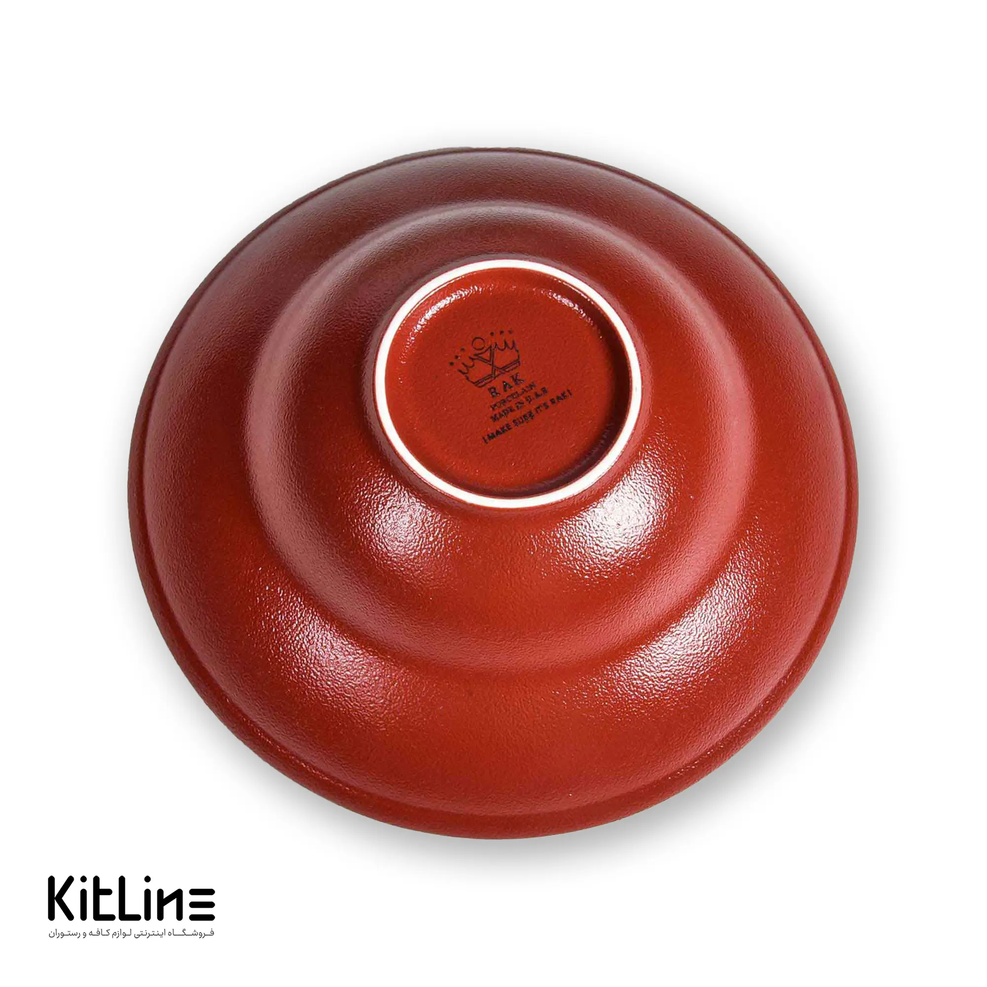 کاسه پرسلین ۲۳ سانتیمتری فیوژن قرمز رک (RAK) - تصویر 5