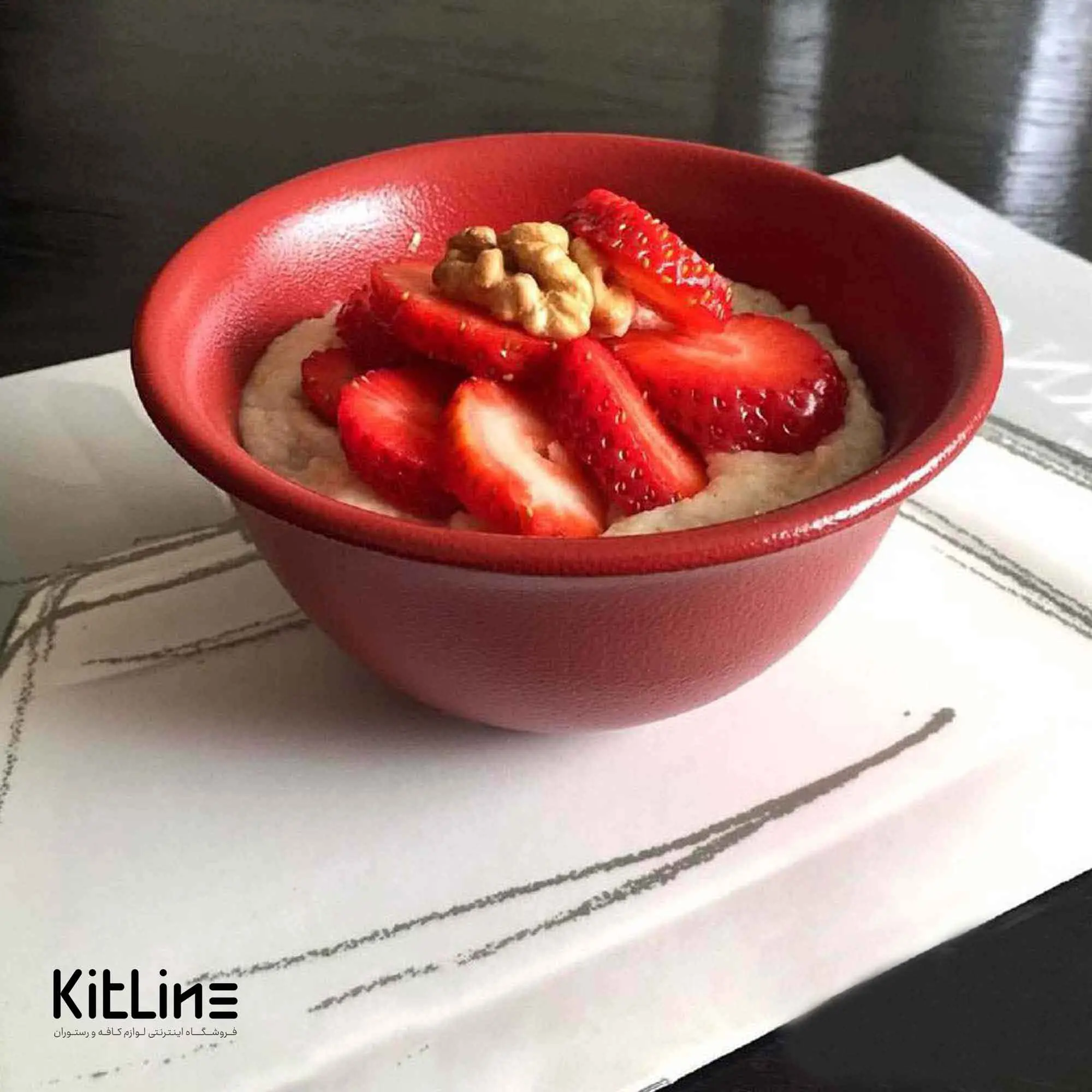 کاسه پرسلین ۱۲ سانتیمتری فیوژن قرمز رک (RAK) - تصویر 4