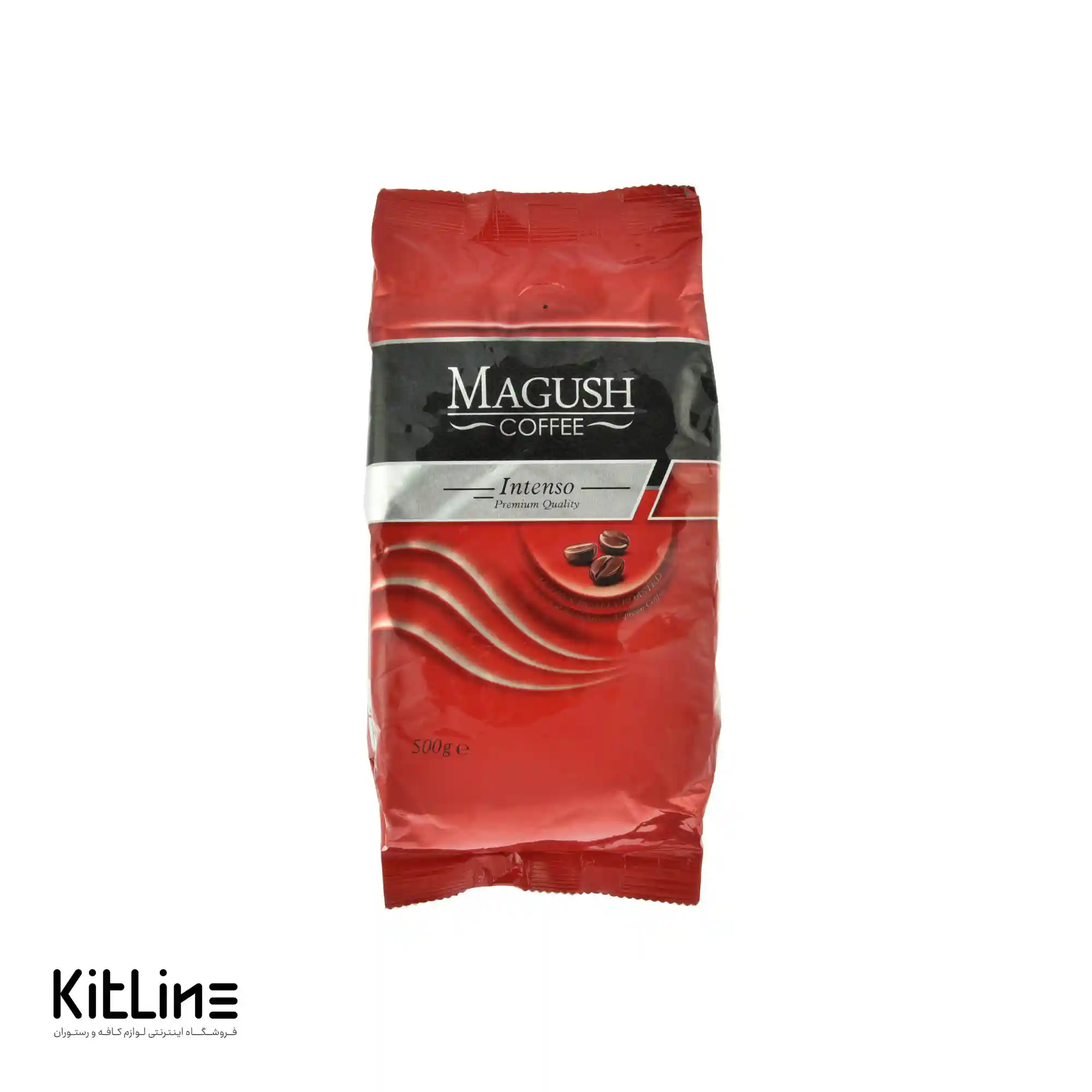 دانه قهوه ۱۰۰٪ روبوستا اینتنسو ماگوش ۵۰۰ گرمی