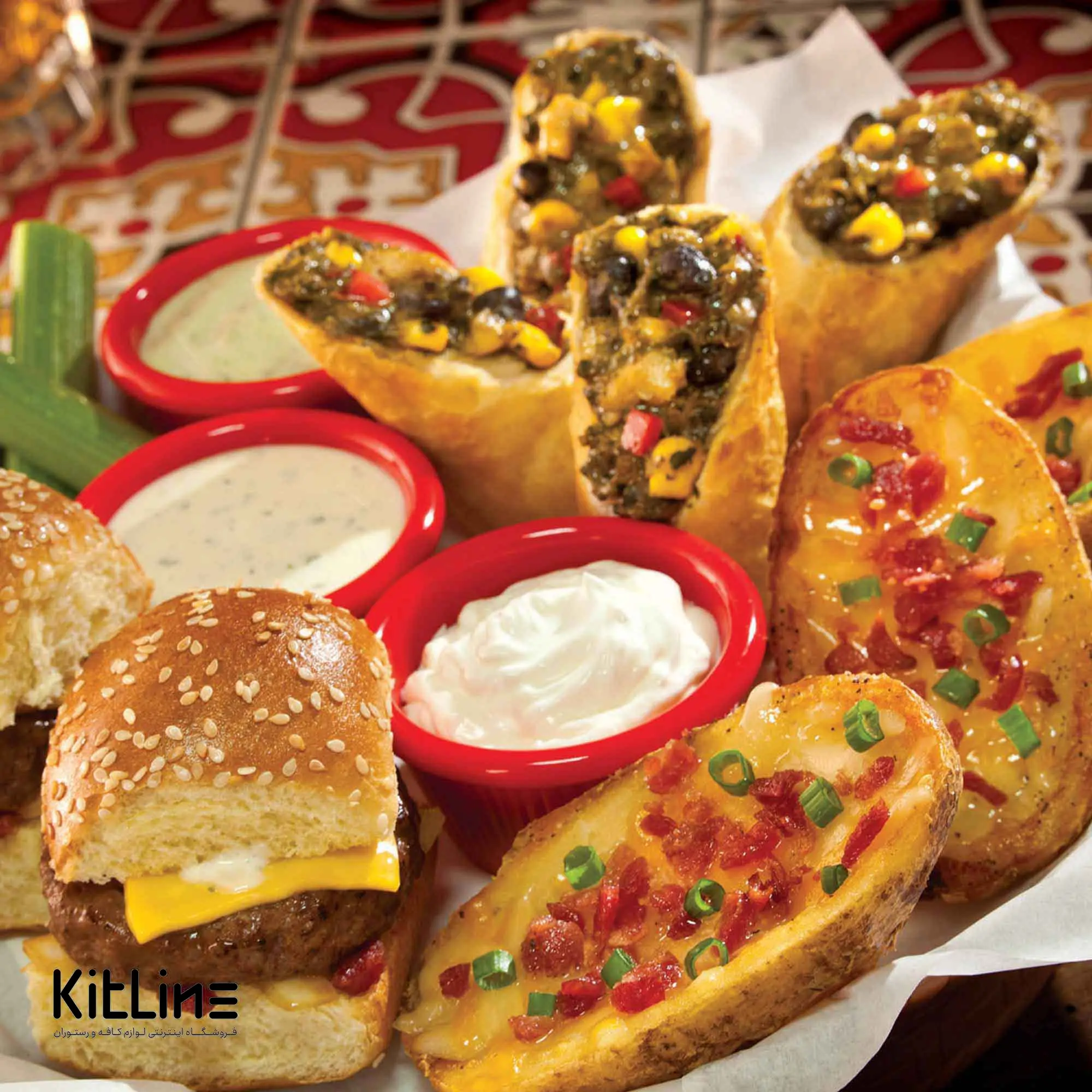 ظرف سس ۶۰ میلیلیتری پلی کربنات قرمز به همراه در کیچن تک (کارتن ۳۶ عددی) - تصویر 5