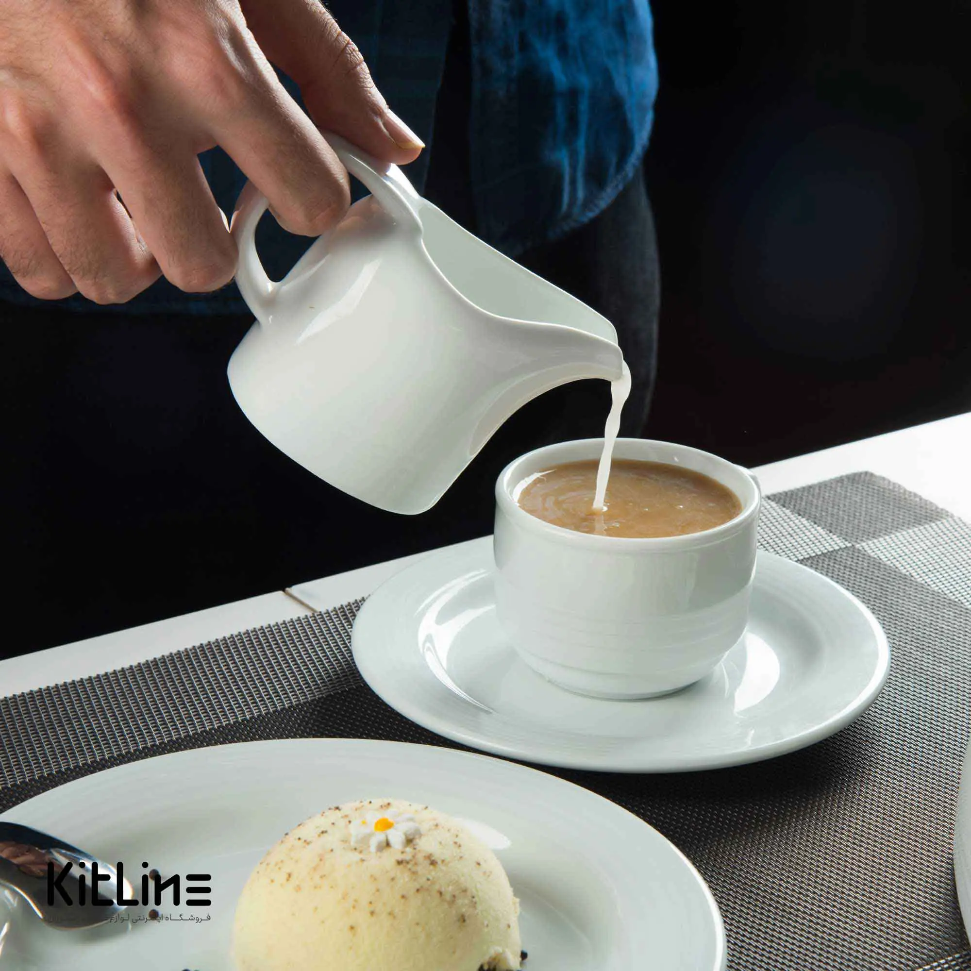 شیر خوری چینی هتلی ۱۷۰ میلیلیتری زرین - تصویر 5