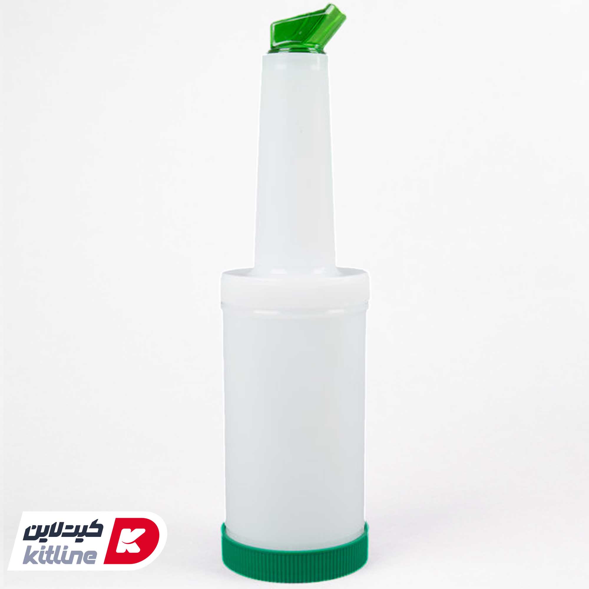 بطری ۱ لیتری با درب آسان ریز سبز