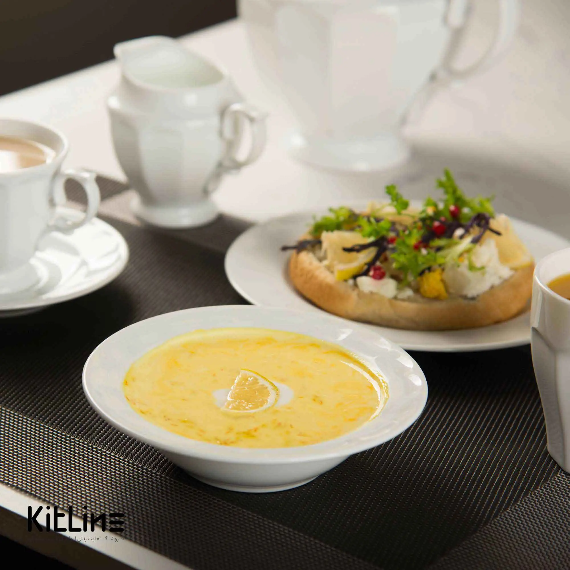 کاسه چینی نئوکلاسیک ۱۸۰ میلیلیتری زرین - تصویر 5