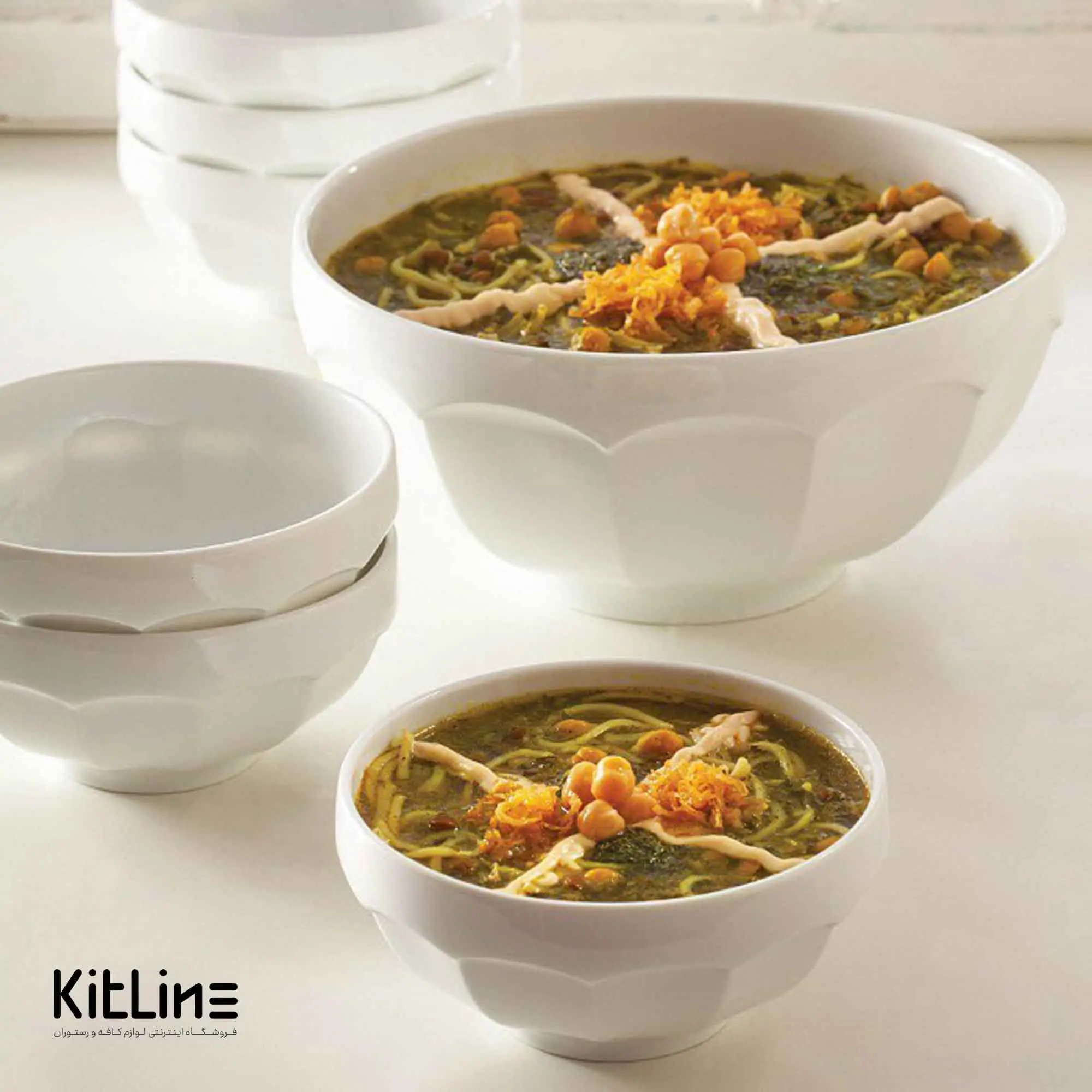 کاسه چینی نئوکلاسیک ۲۷۰ میلیلیتری زرین - تصویر 4