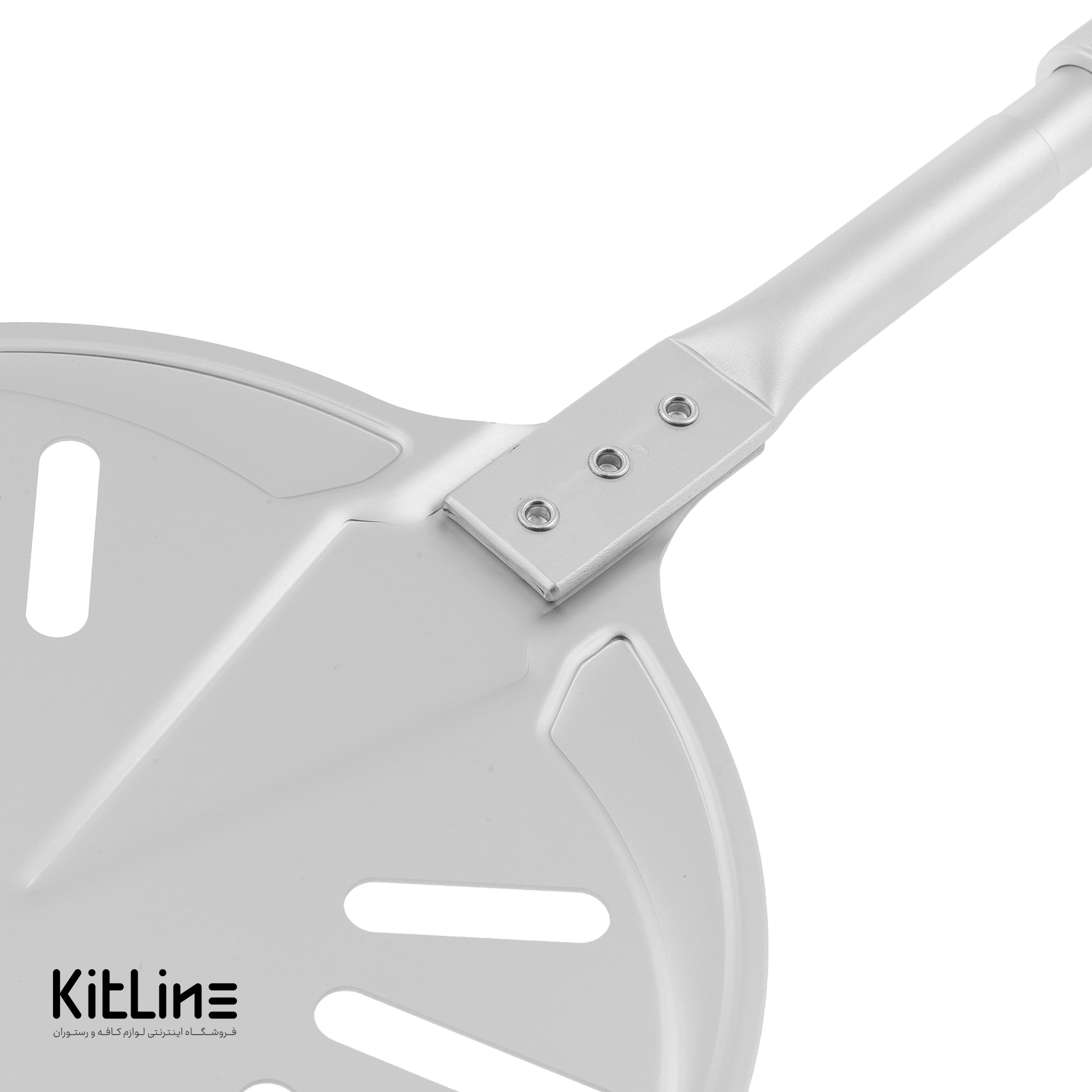 پارو پیتزا پانچ آلومینیومی گرد کف ۲۳، دسته تلسکوپی ۹۵ سانتیمتری بست (BEST) - تصویر 9