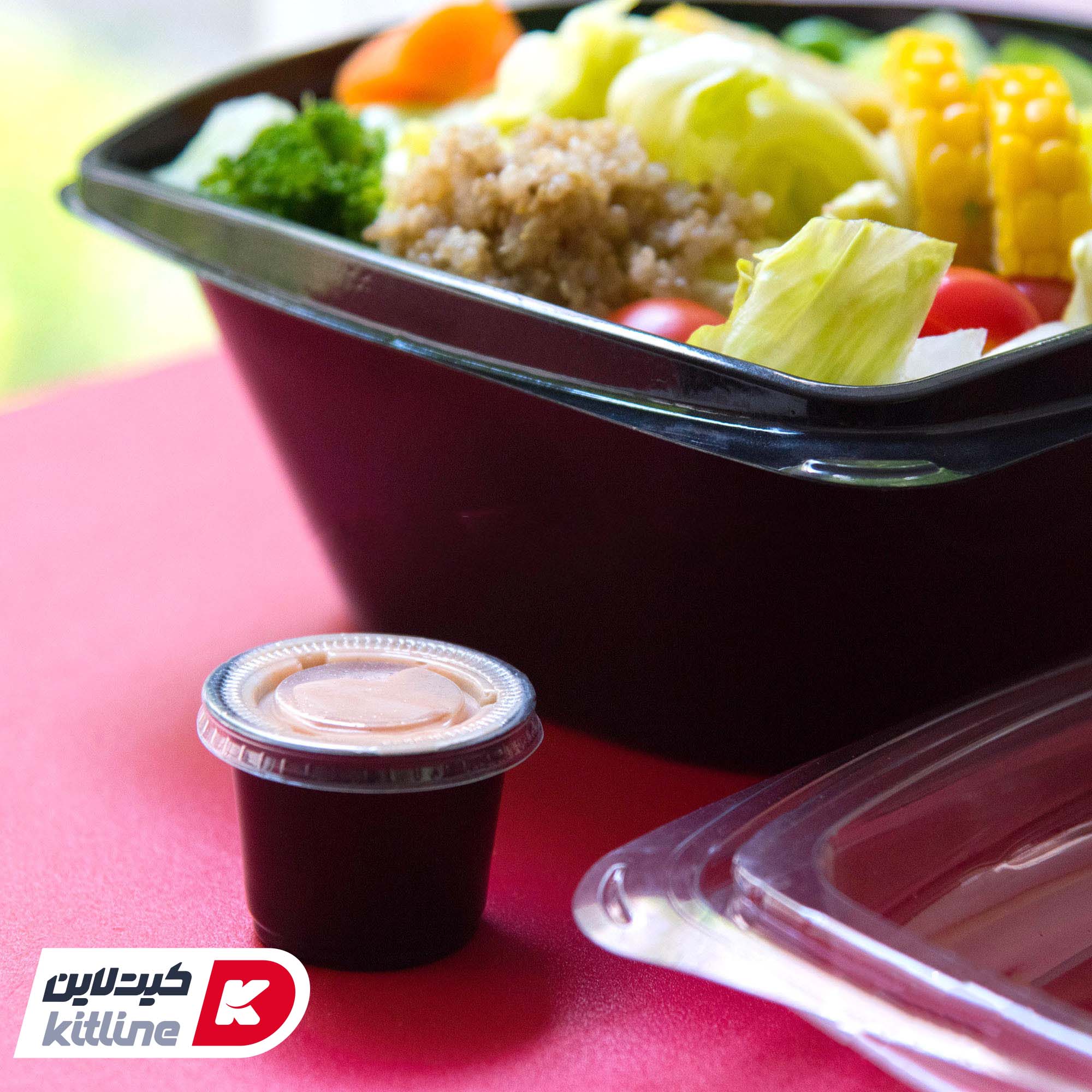 ظرف سس یکبار مصرف ۳۰ میلی لیتری مشکی در دار (کارتن ۲۵۰۰ عددی) - تصویر 6