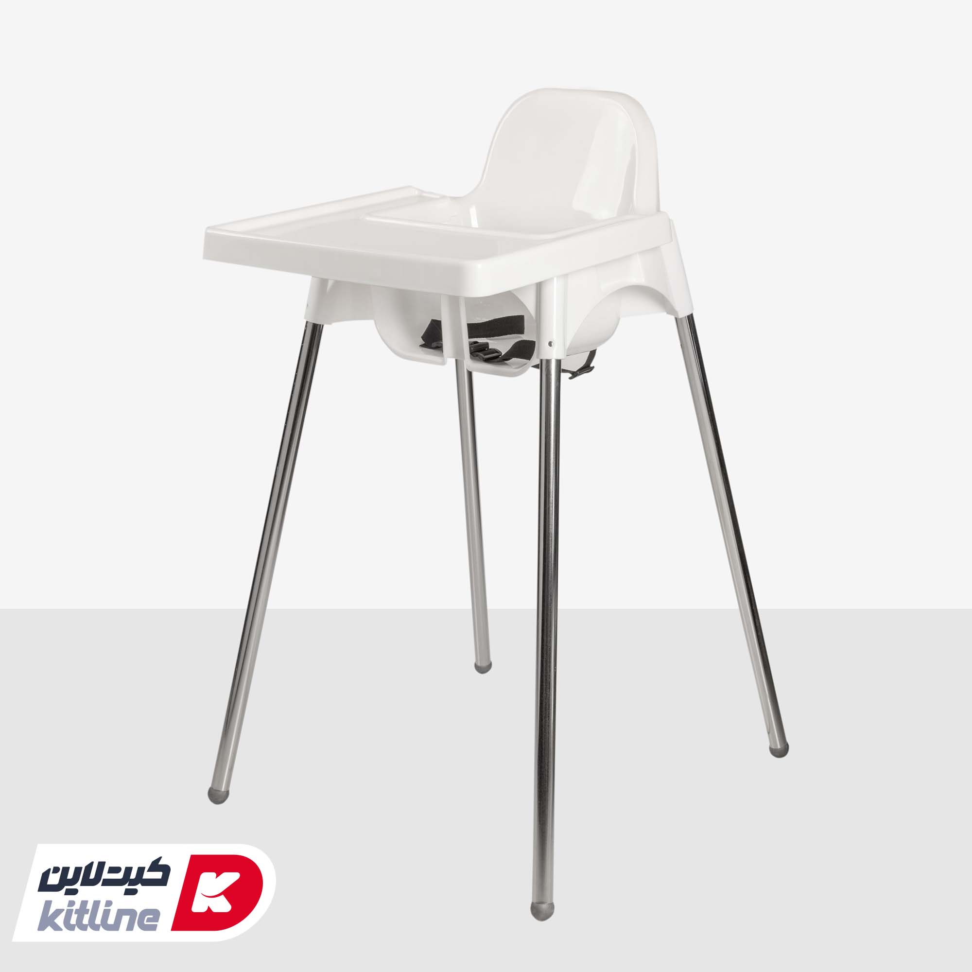 صندلی کودک پلاستیکی سفید