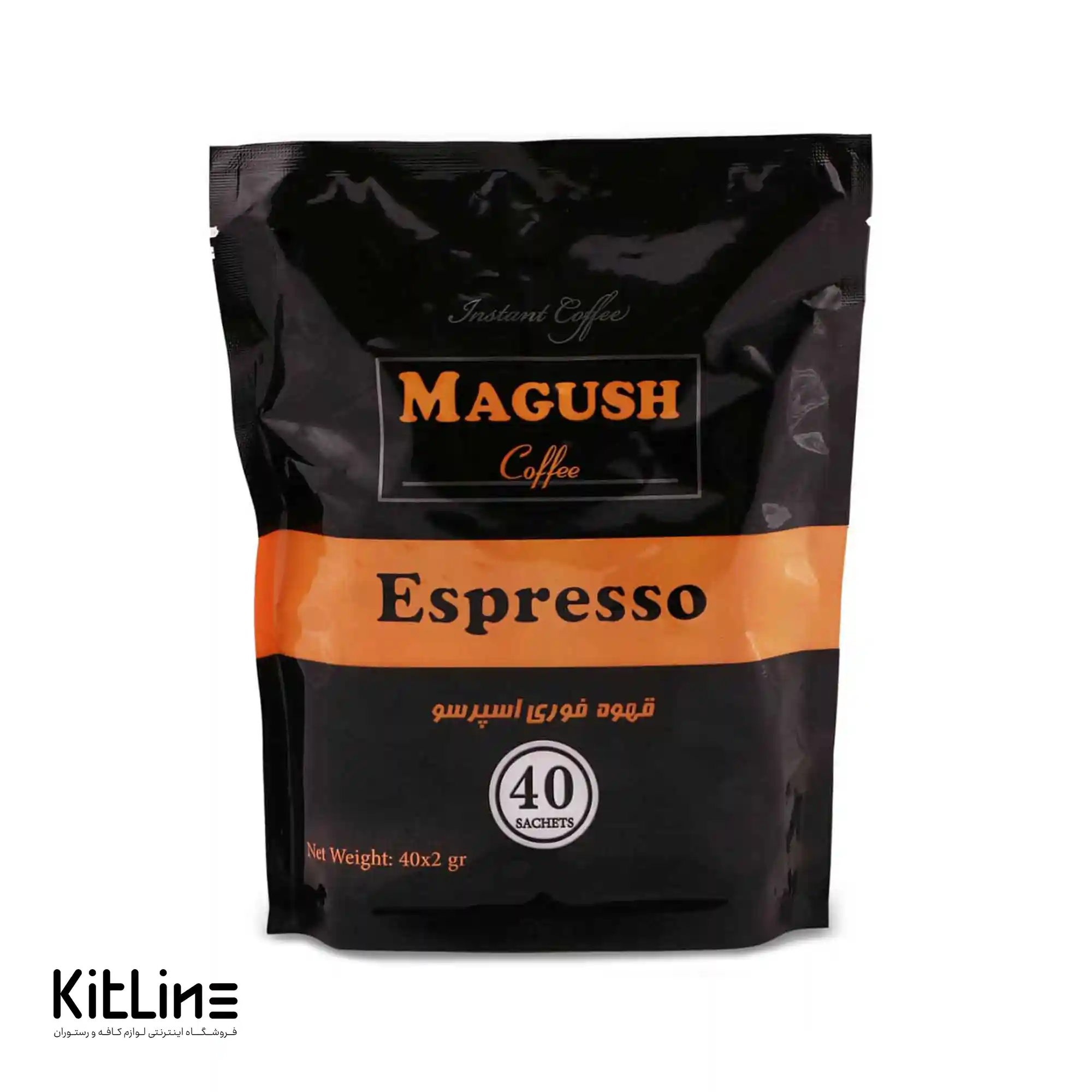 قهوه فوری اسپرسو ماگوش (بسته ۴۰ عددی)