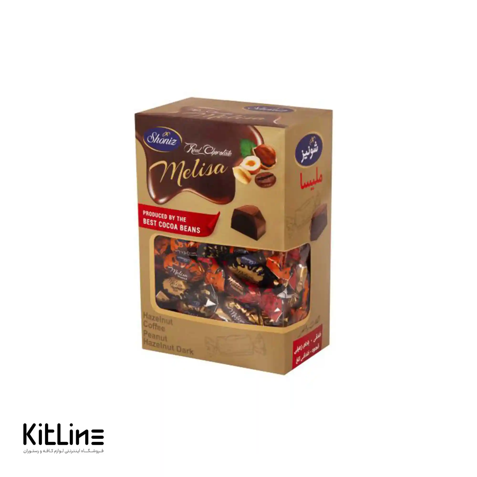 شکلات ملیسا پنجره دار شونیز ۱ کیلوگرمی