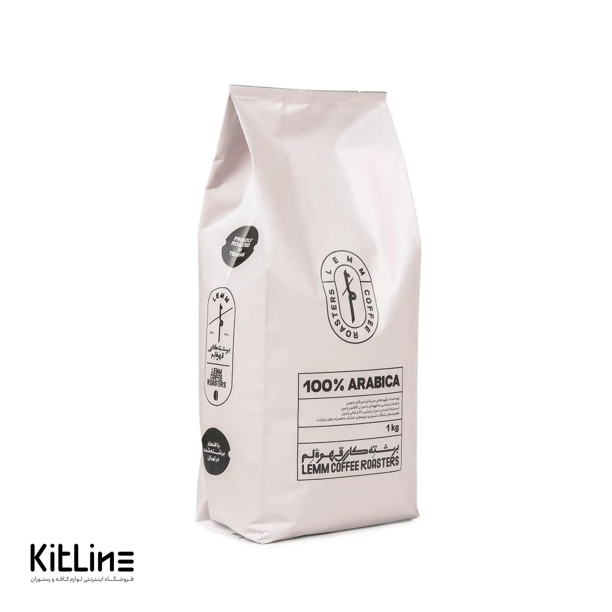 دانه قهوه ۱۰۰٪ عربیکا لم ۱ کیلوگرمی