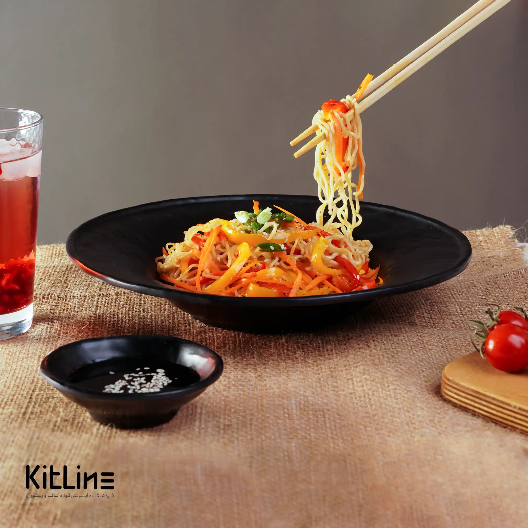 پیاله سس خوری ملامین ۱۰ سانتیمتری مشکی - تصویر 4