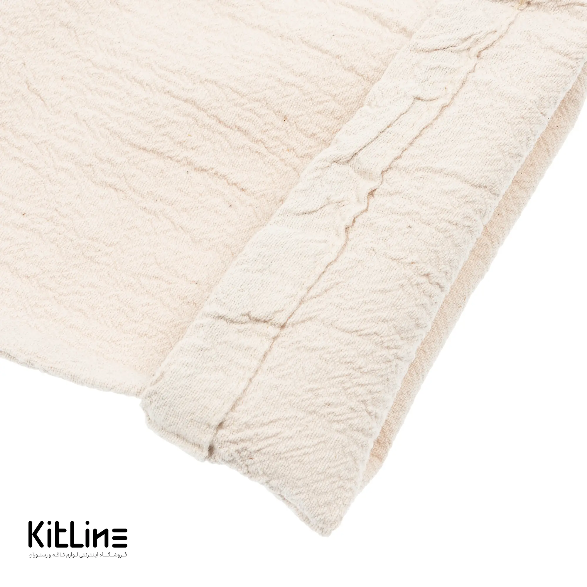 شلوار لینن کرم سارا فرم - تصویر 6