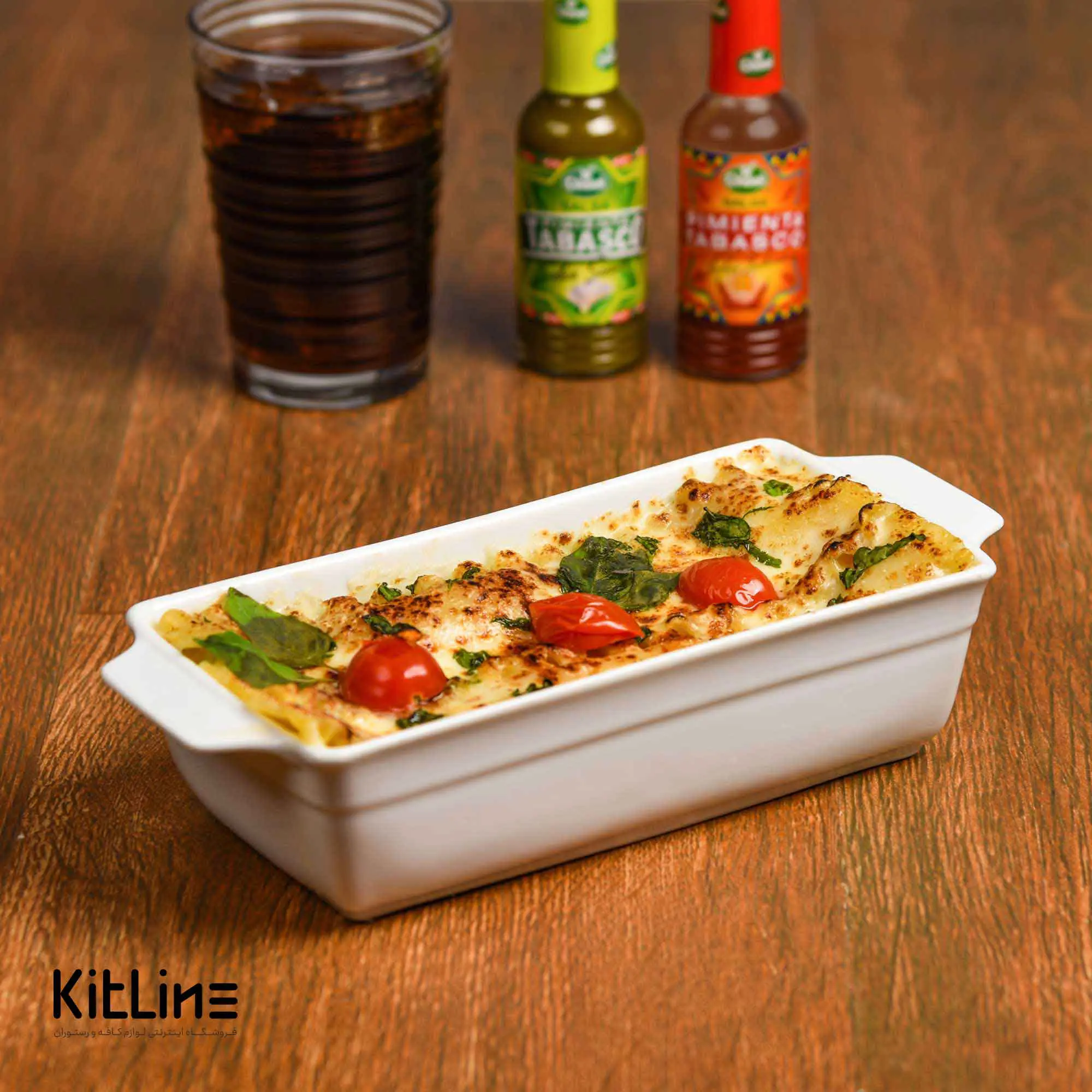 ظرف لازانیا چینی ۱۰×۲۰ سانتیمتری تقدیس - تصویر 6