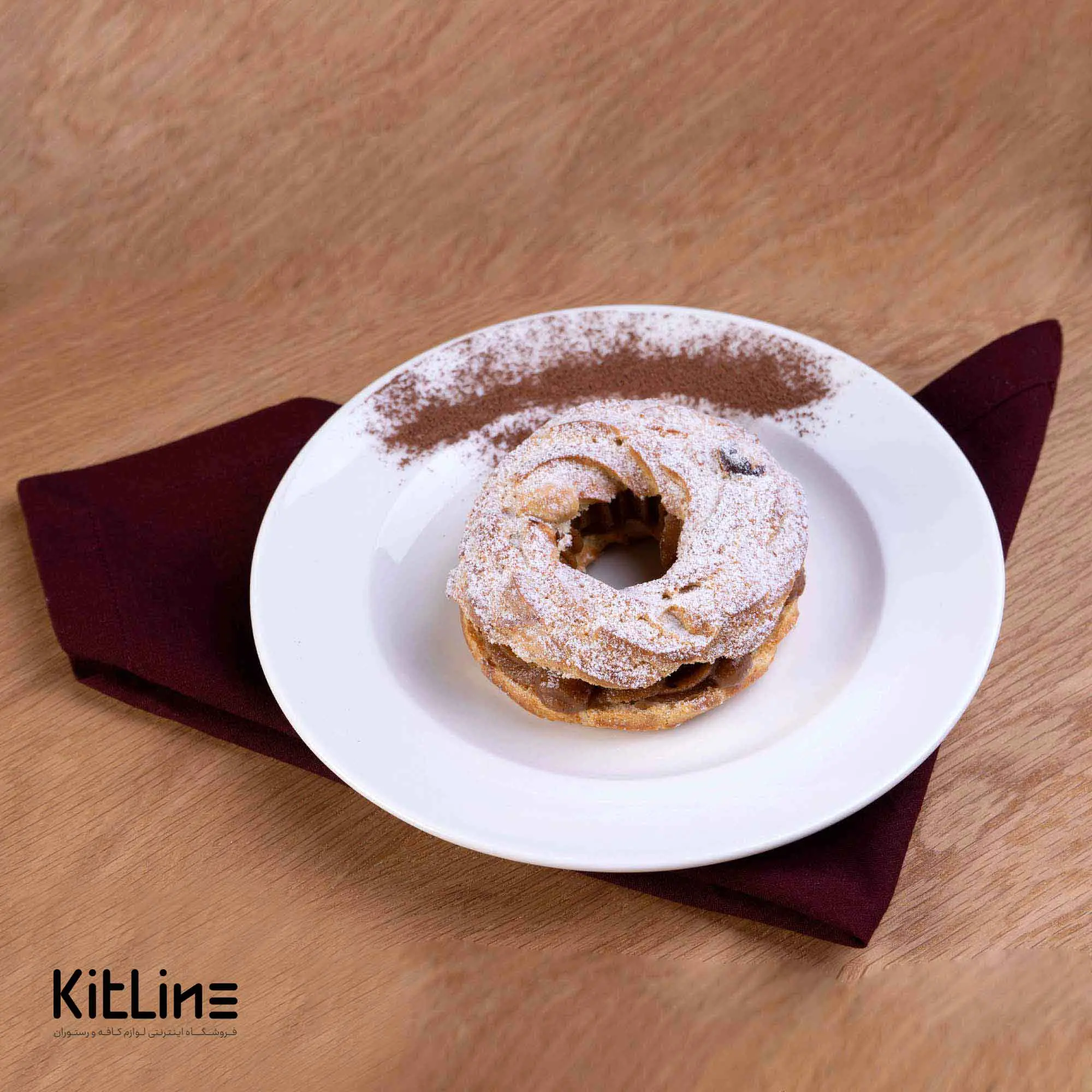 بشقاب گود پرسلین ۳۰ سانتیمتری کلاسیک سفید رک (RAK) - تصویر 4