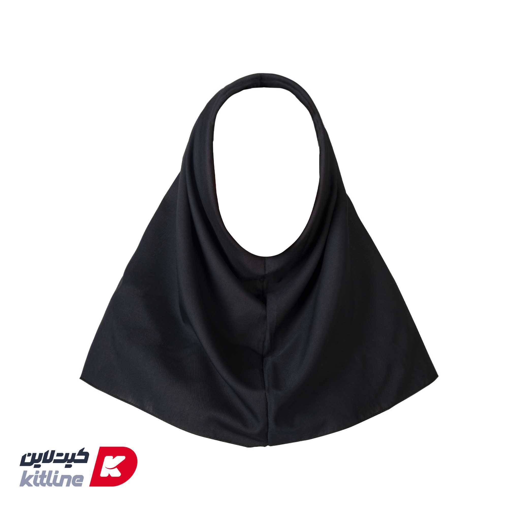 مقنعه سرمه‌ای