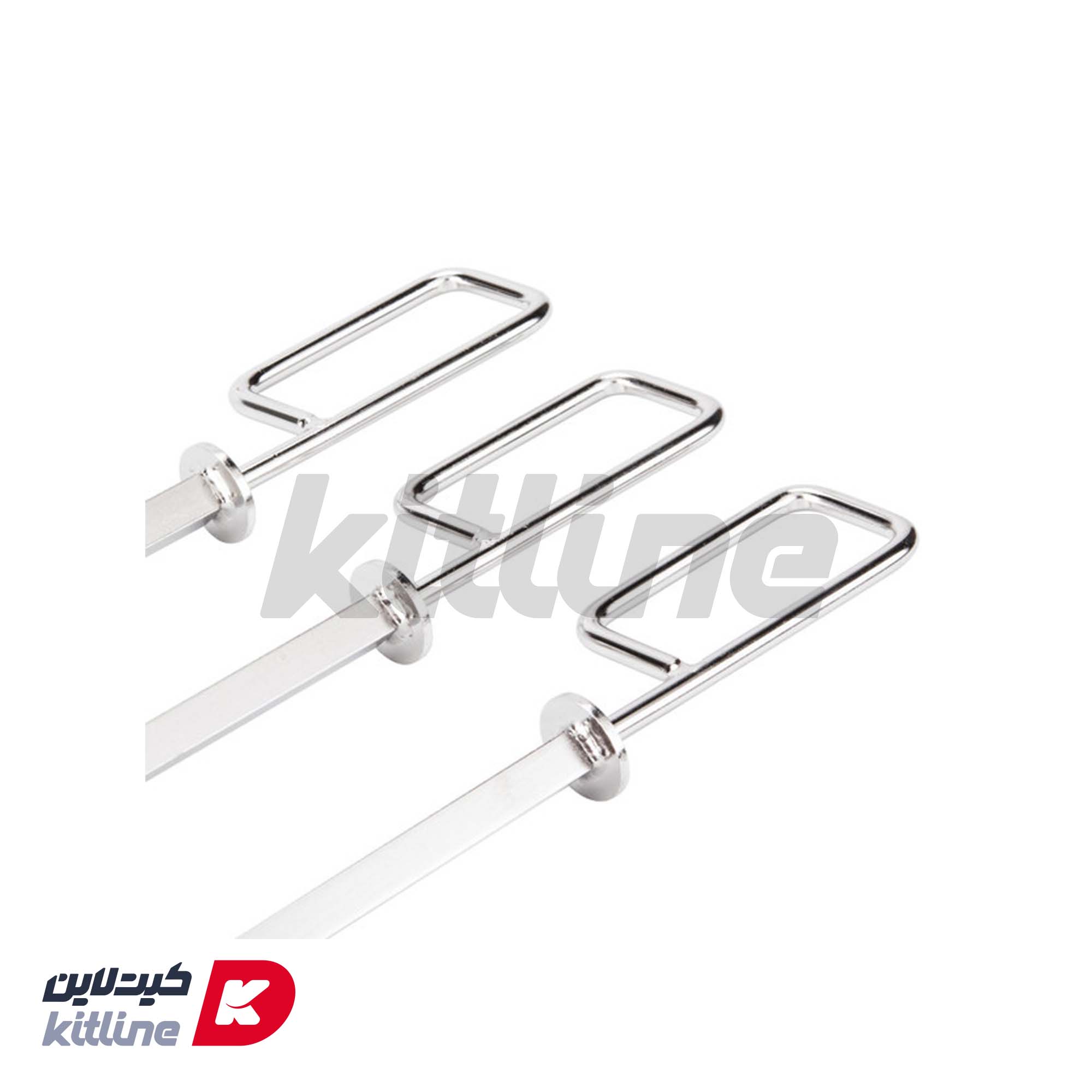 سیخ مربع ۸ میل کبابی رشنال مدل 60.72.419(بسته ۳ عددی)