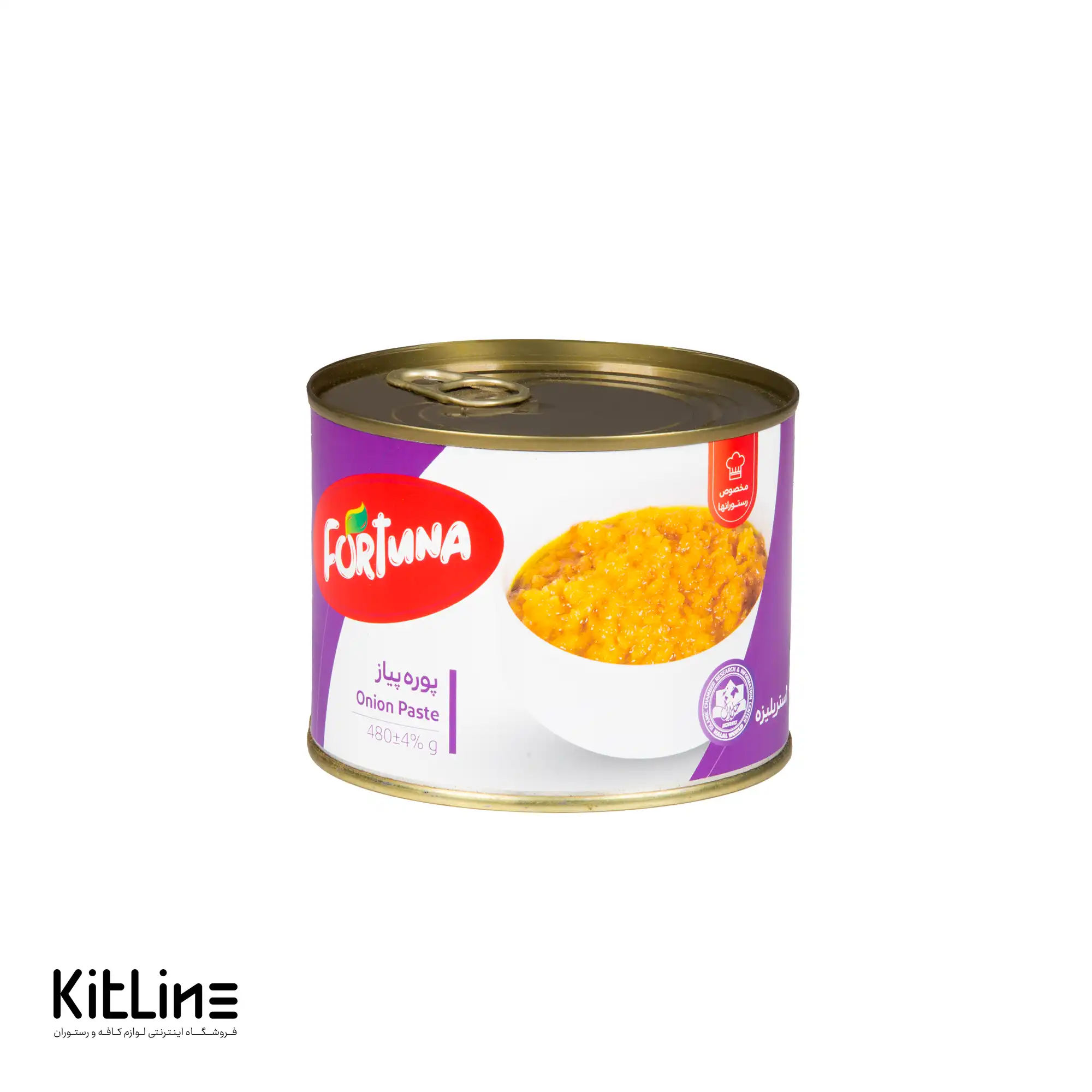 کنسرو پوره پیاز فورتونا ۴۸۰ گرمی