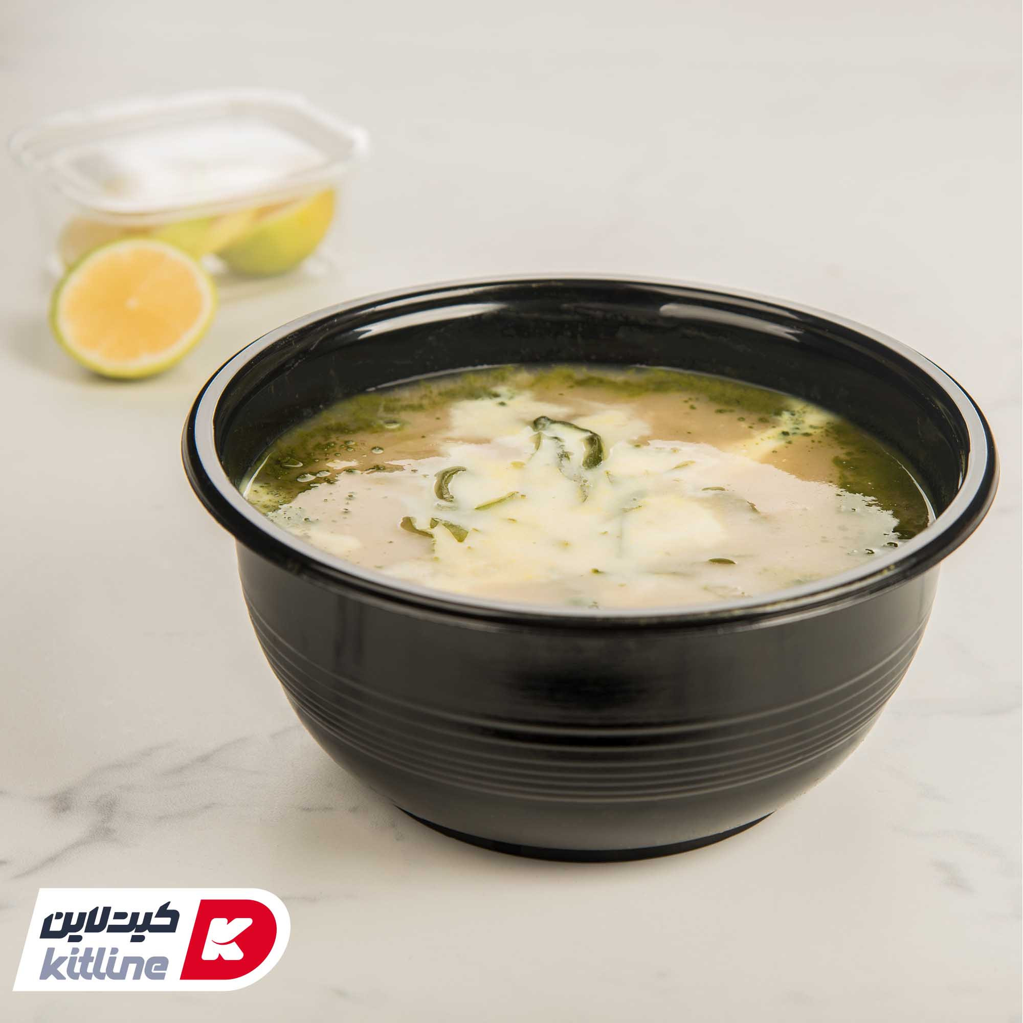 کاسه یکبار مصرف ۱۰۰۰ میلی لیتری مشکی همراه درب (کارتن ۴۰۰ عددی) - تصویر 5