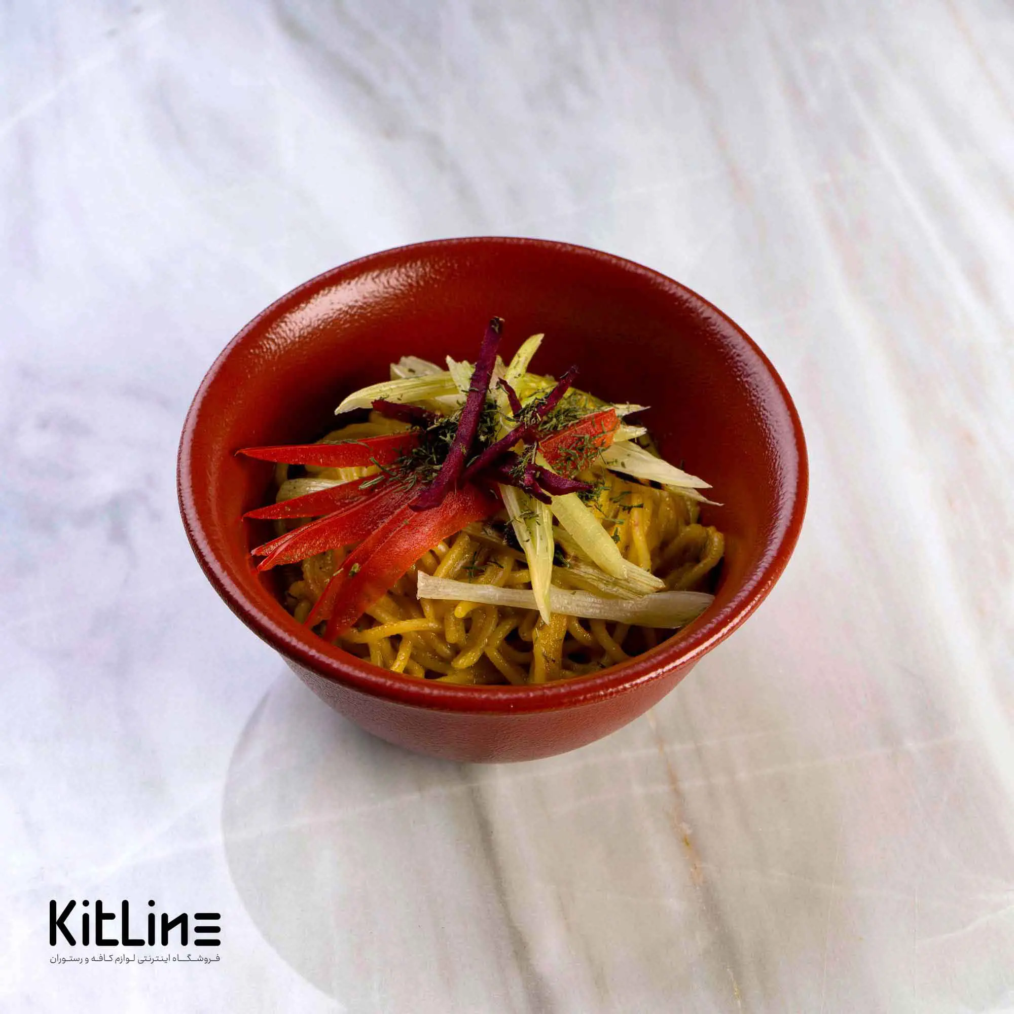 کاسه پرسلین ۱۲ سانتیمتری فیوژن قرمز رک (RAK) - تصویر 6