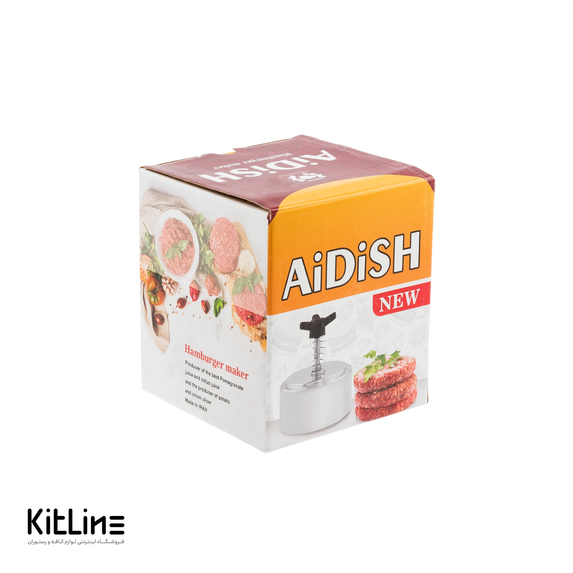 همبرگر زن دستی قطر ۱۵ سانتیمتری آیدیش - تصویر 7