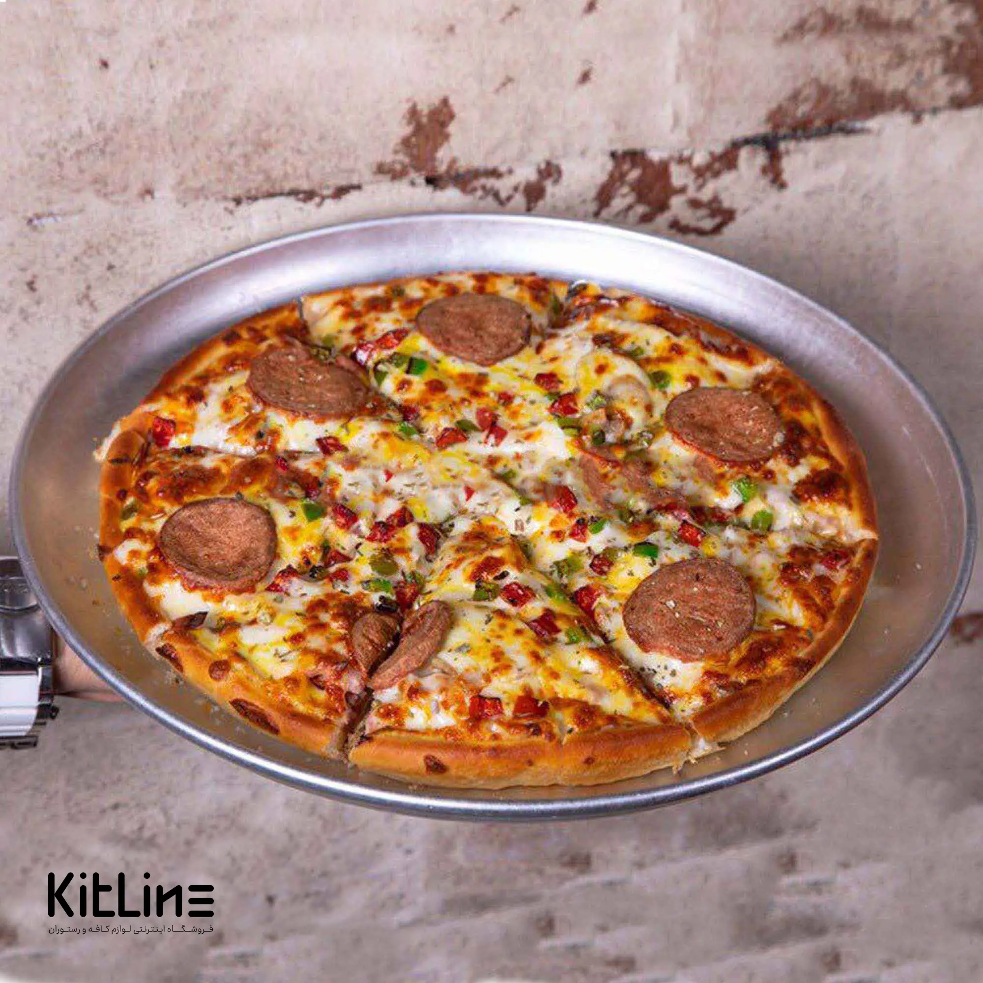 بشقاب آلومینیومی ۳۵ سانتیمتری کیچن تک - تصویر 7