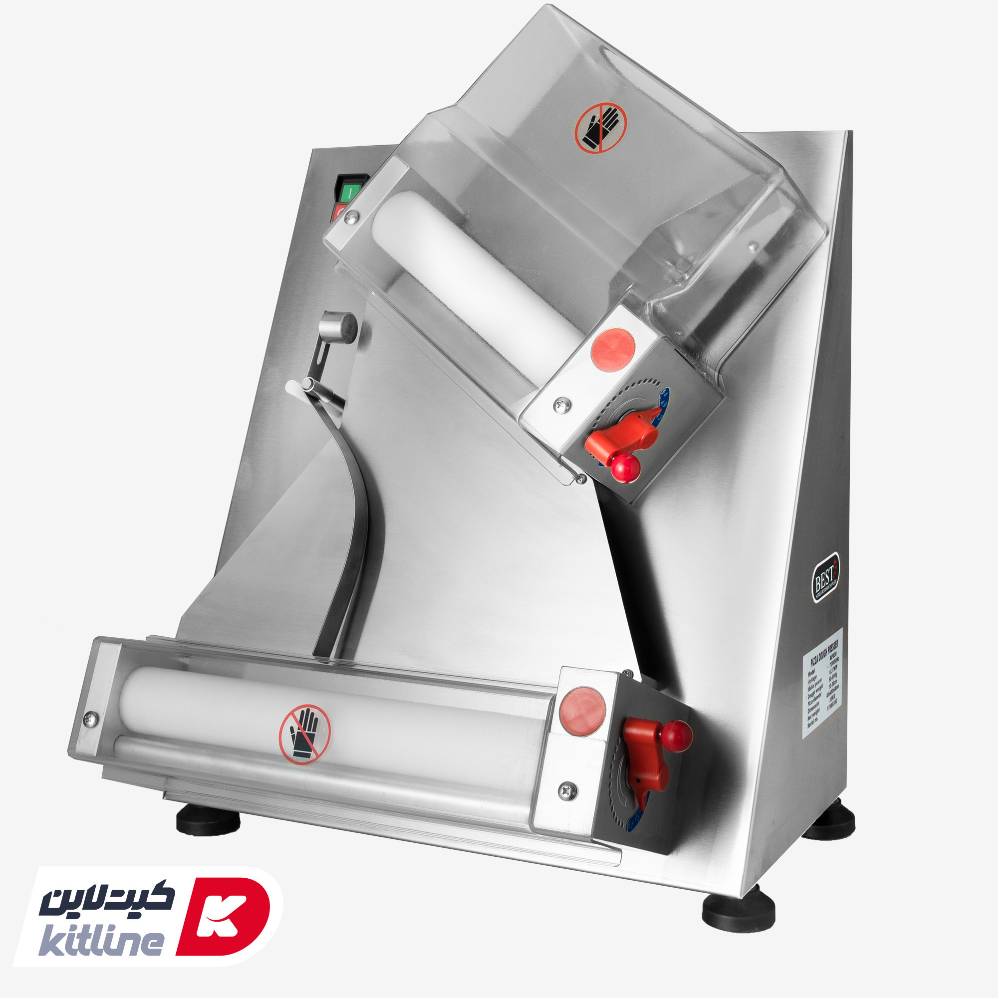 خمیر پهن کن دو غلتک Best - تصویر 3