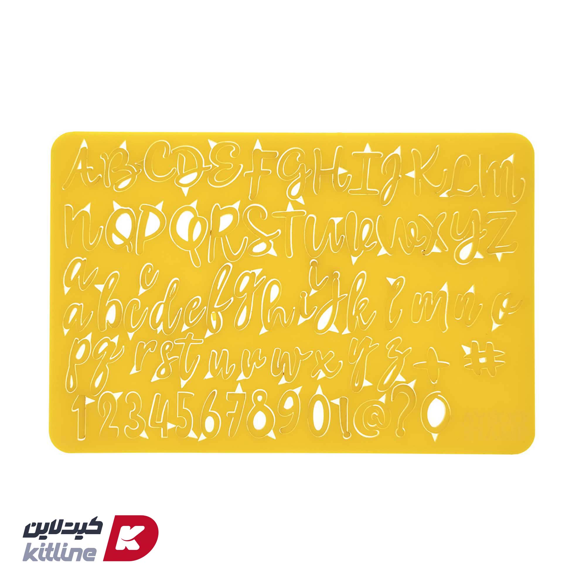استامپ برجسته تزیین فوندانت طرح حروف انگلیسی